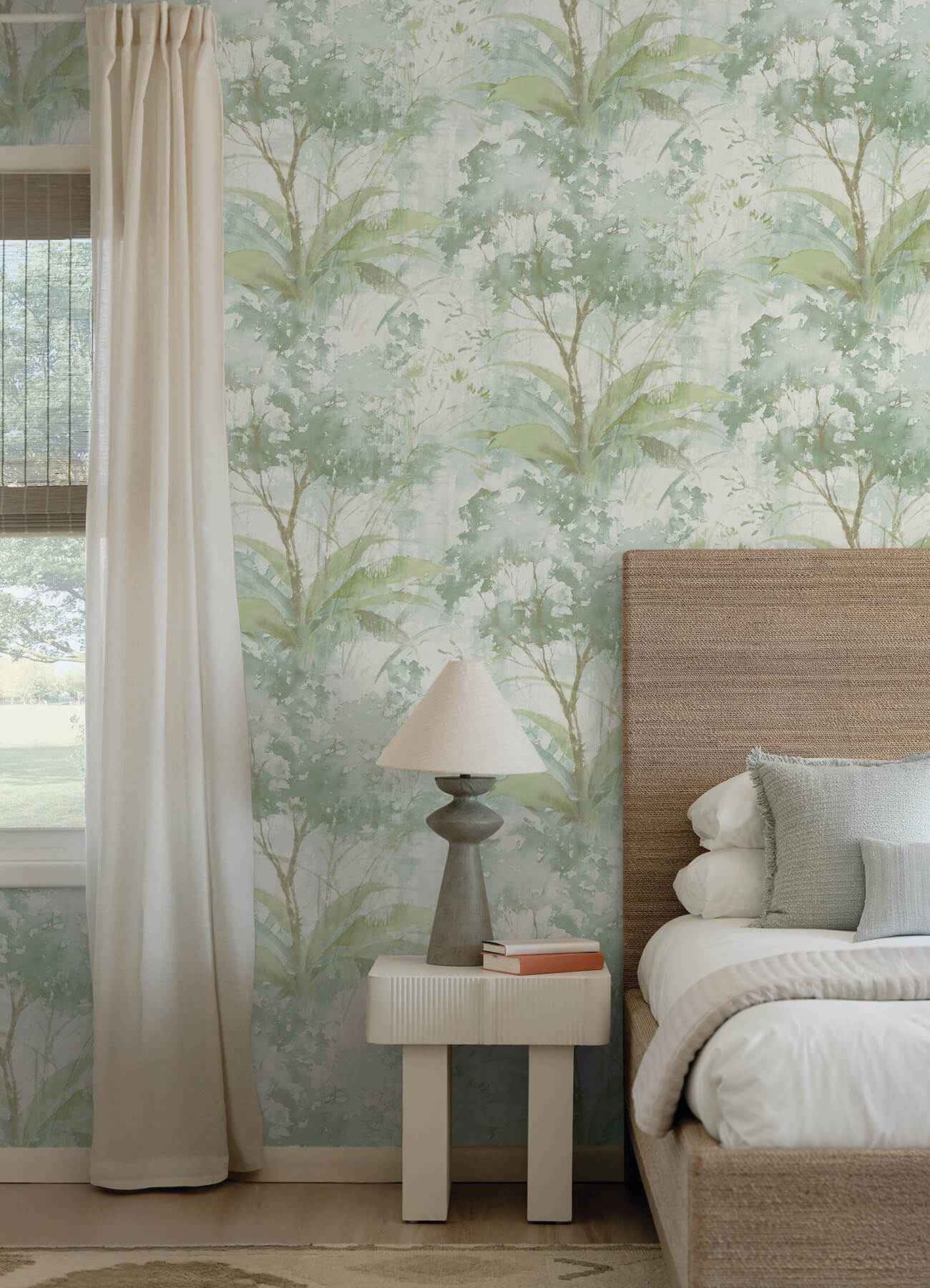 Mistwood Green Forest Wallpaper - York Wallcoverings - 4177-27751 - York Wallcoverings Wallpaper