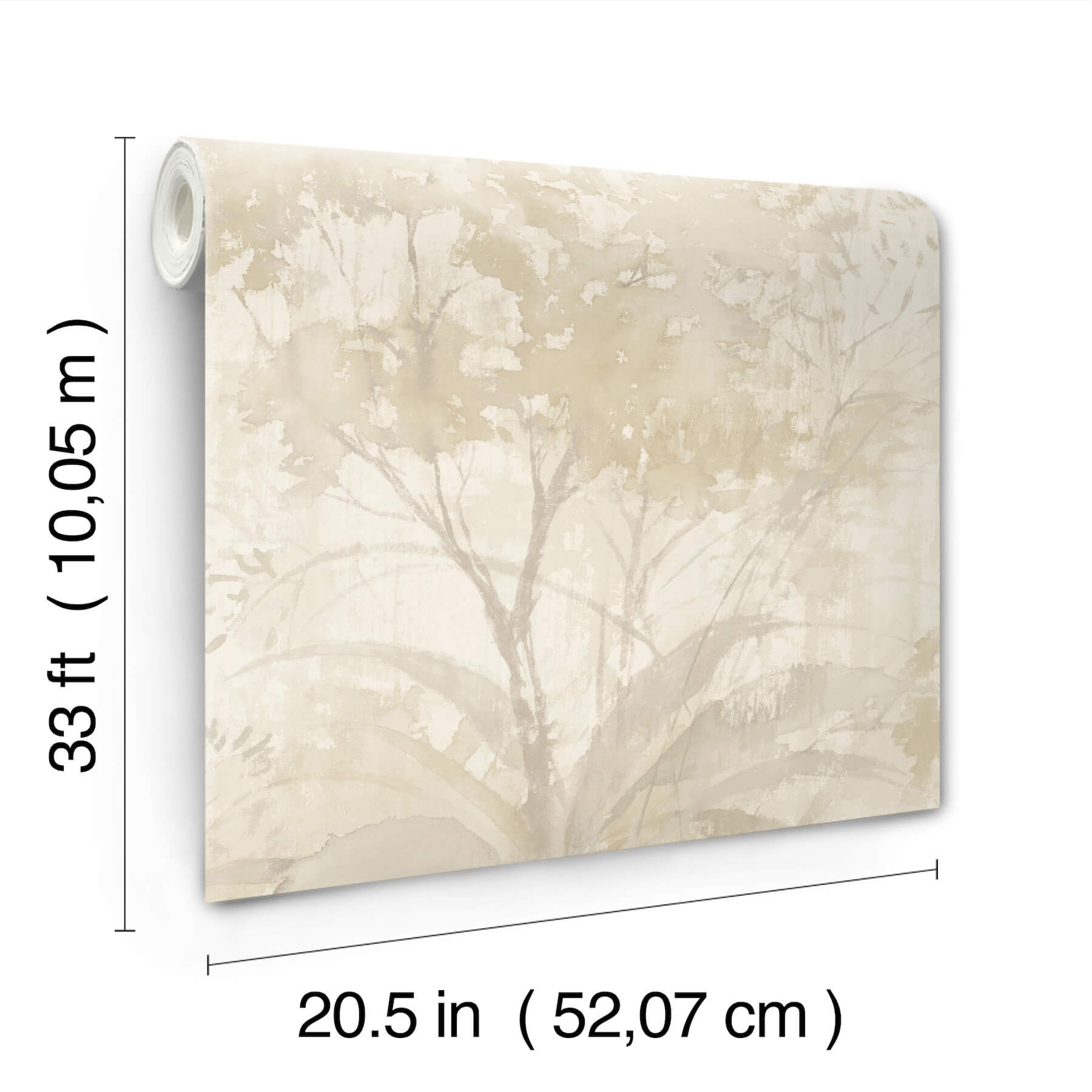 mistwood-beige-forest-wallpaper-york-wallcoverings-4177-27752 - York Wallcoverings Papel pintado