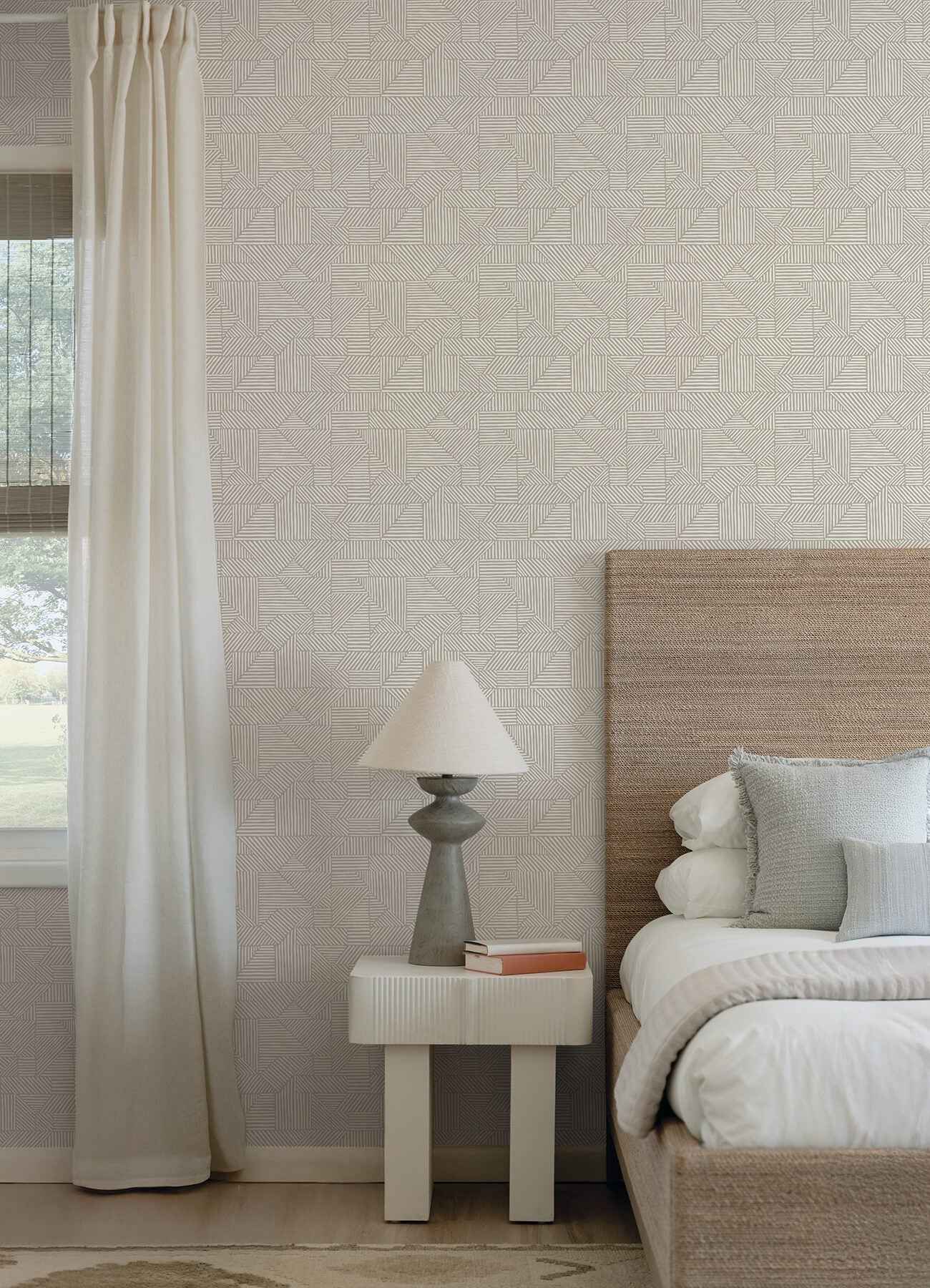 crescendo-light-grey-block-geometric-wallpaper-york-wallcoverings-4177-83303 - York Wallcoverings Papel pintado