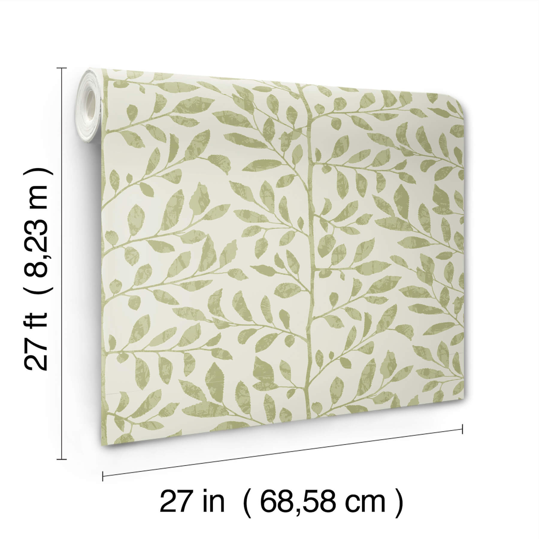 sagecrest-sage-sapling-wallpaper-york-wallcoverings-4177-83305 - York Wallcoverings Papel pintado