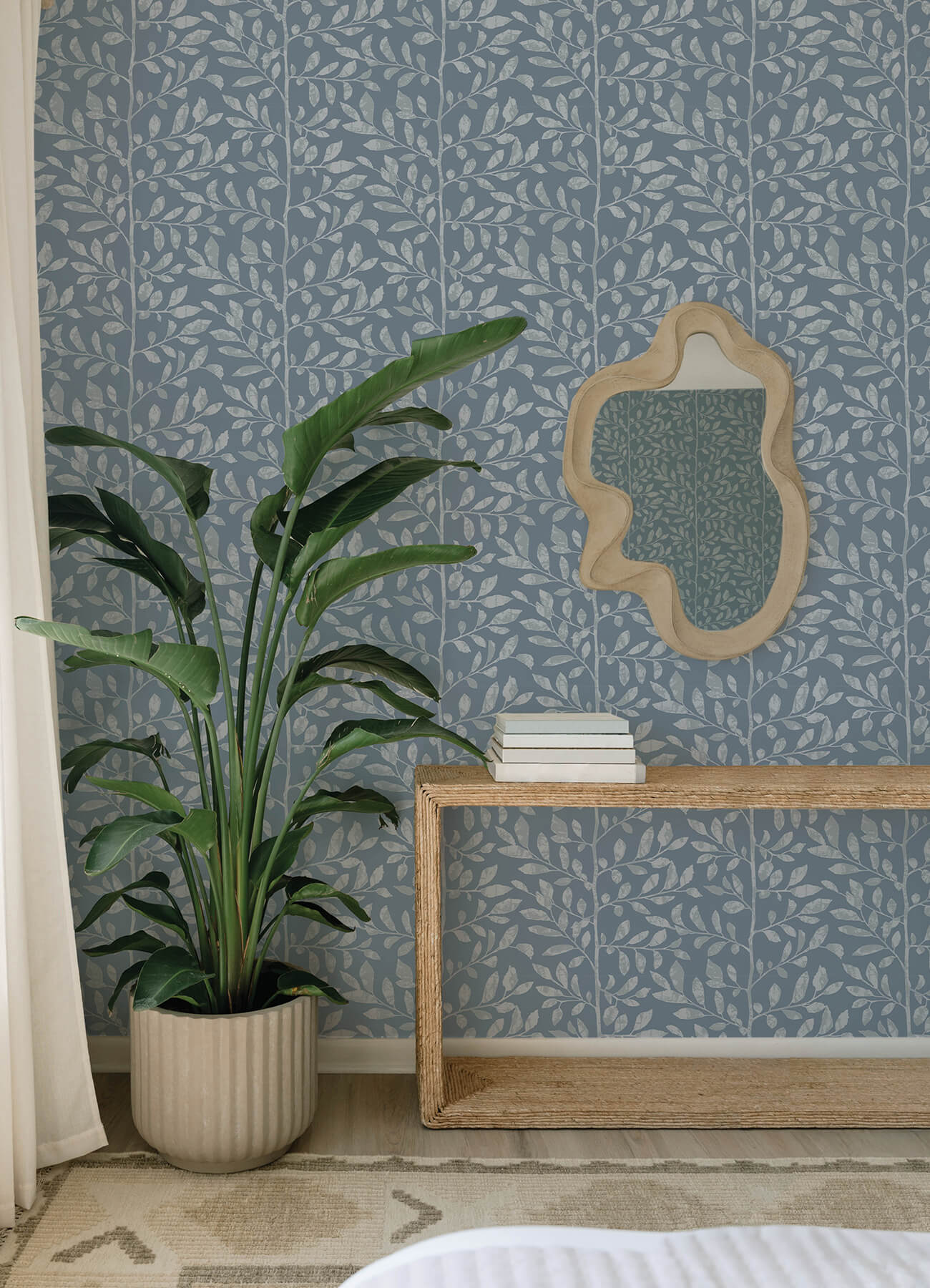 sagecrest-blue-sapling-wallpaper-york-wallcoverings-4177-83309 - York Wallcoverings Papel pintado