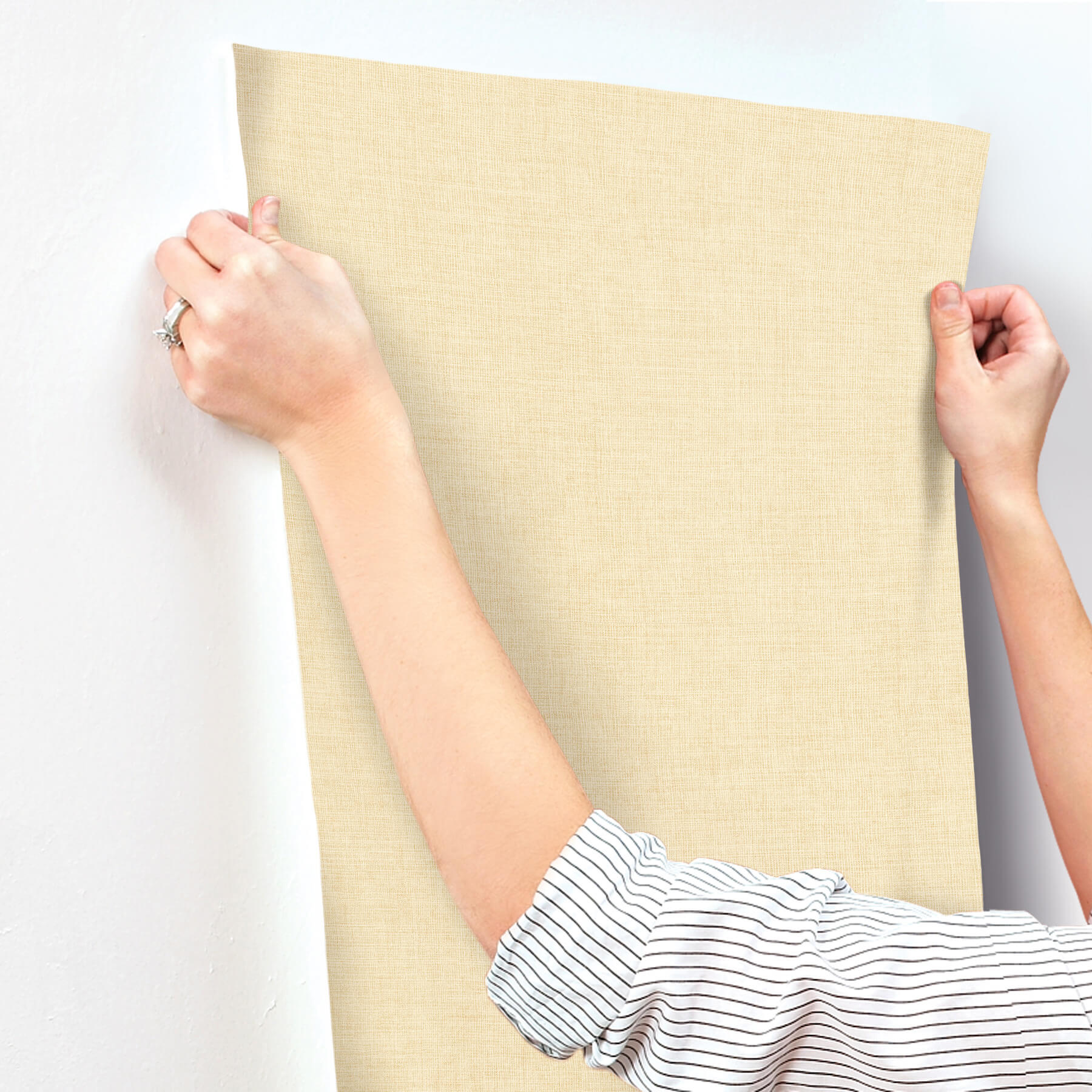 alba-cream-open-weave-wallpaper-york-wallcoverings-4193-7404 - York Wallcoverings Papel pintado