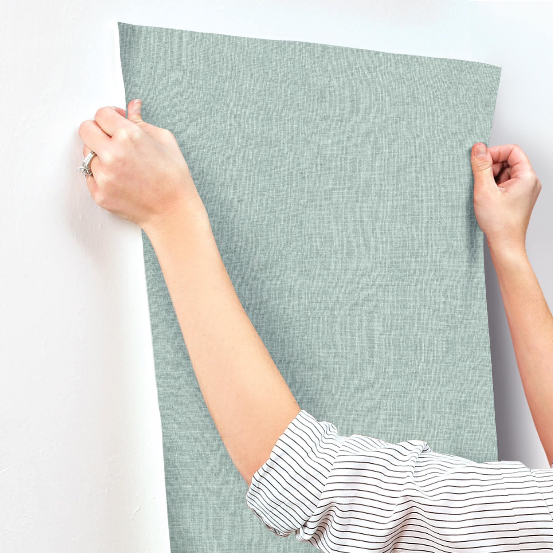 alba-light-blue-open-weave-wallpaper-york-wallcoverings-4193-7410 - York Wallcoverings Papel pintado