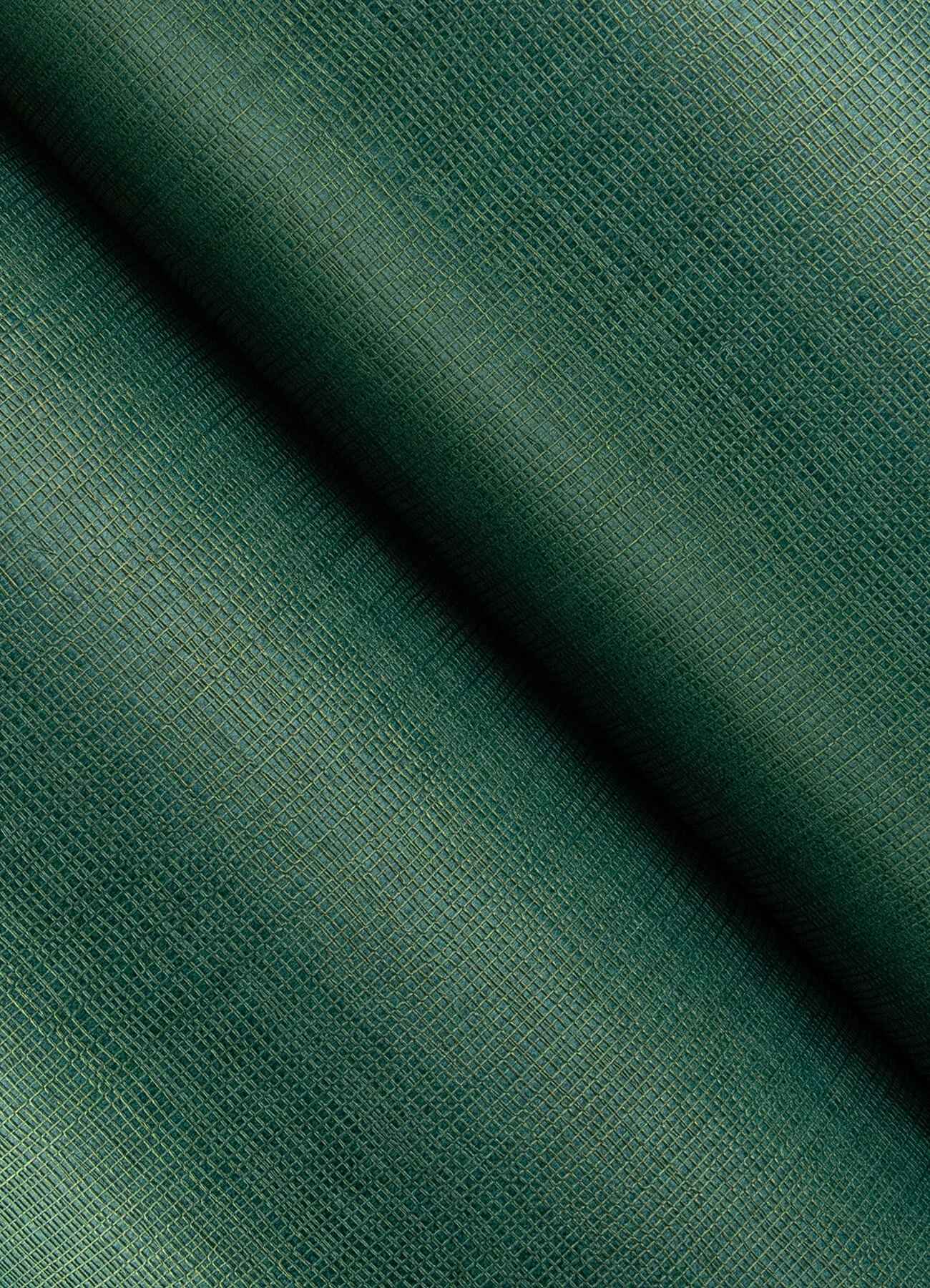 Alba Evergreen Open Weave Wallpaper - York Wallcoverings - 4193-7413 - York Wallcoverings Wallpaper