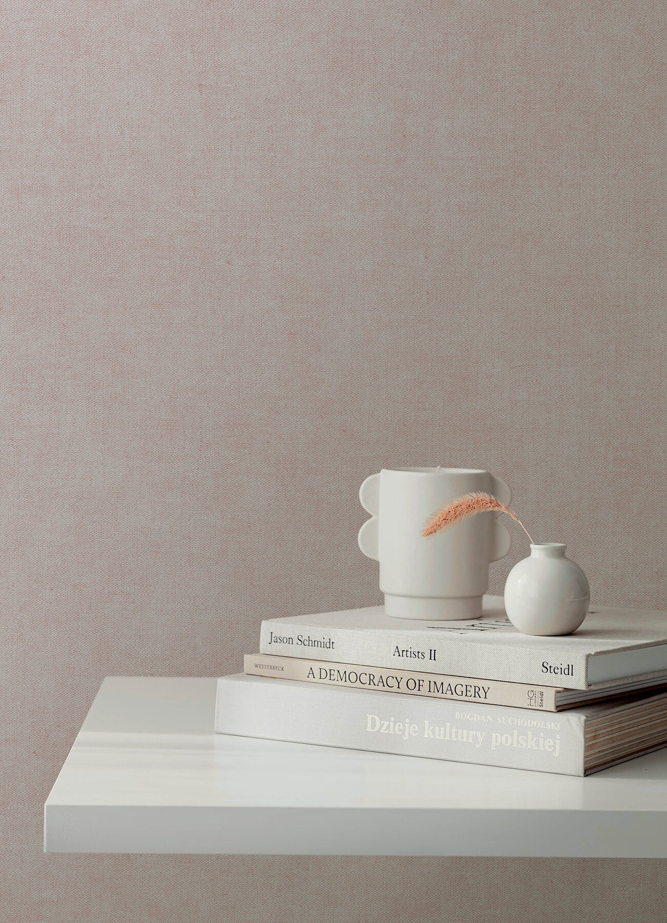 nuovo-lavender-faux-linen-wallpaper-york-wallcoverings-4193-7427 - York Wallcoverings Papel pintado