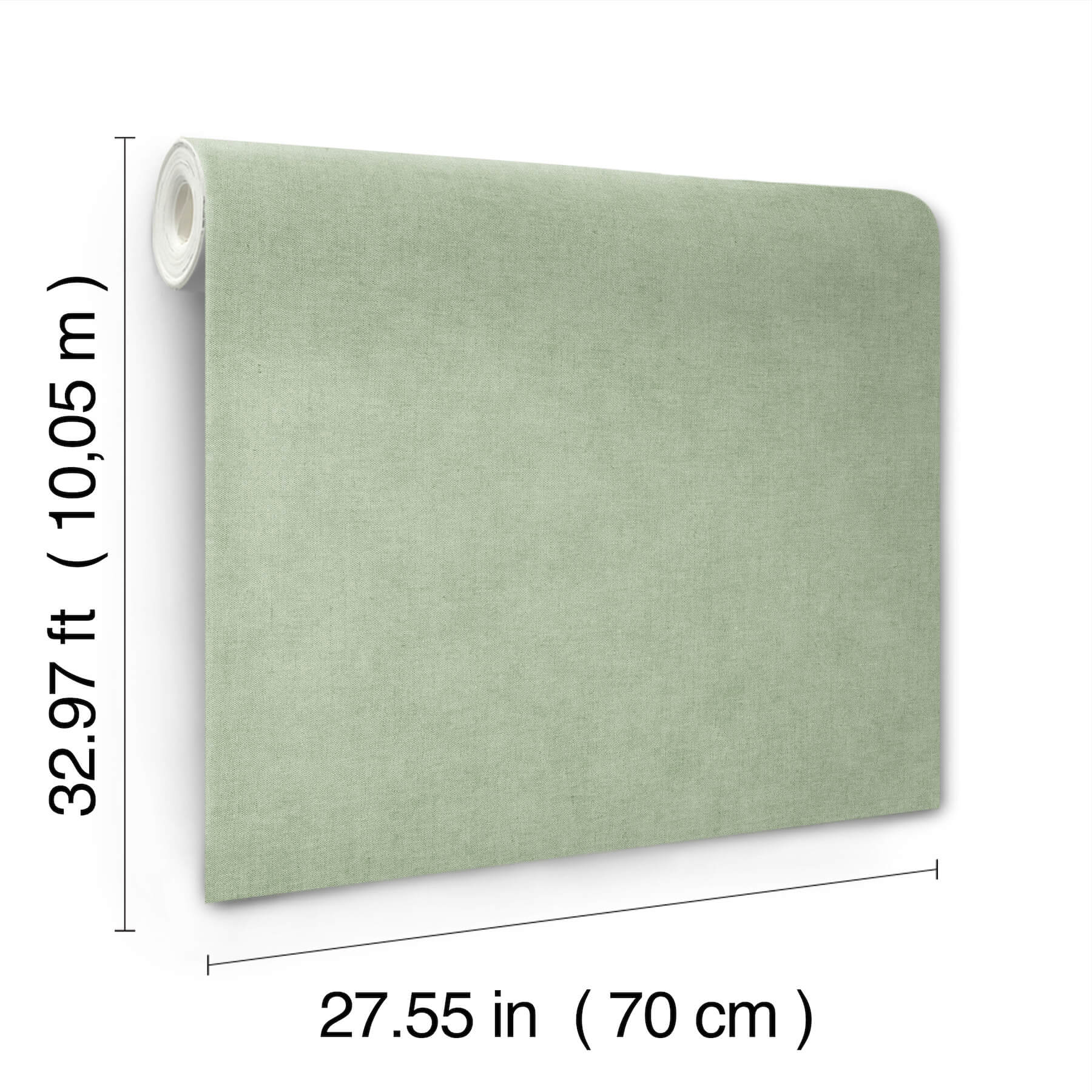 nuovo-light-green-faux-linen-wallpaper-york-wallcoverings-4193-7431 - York Wallcoverings Wallpaper