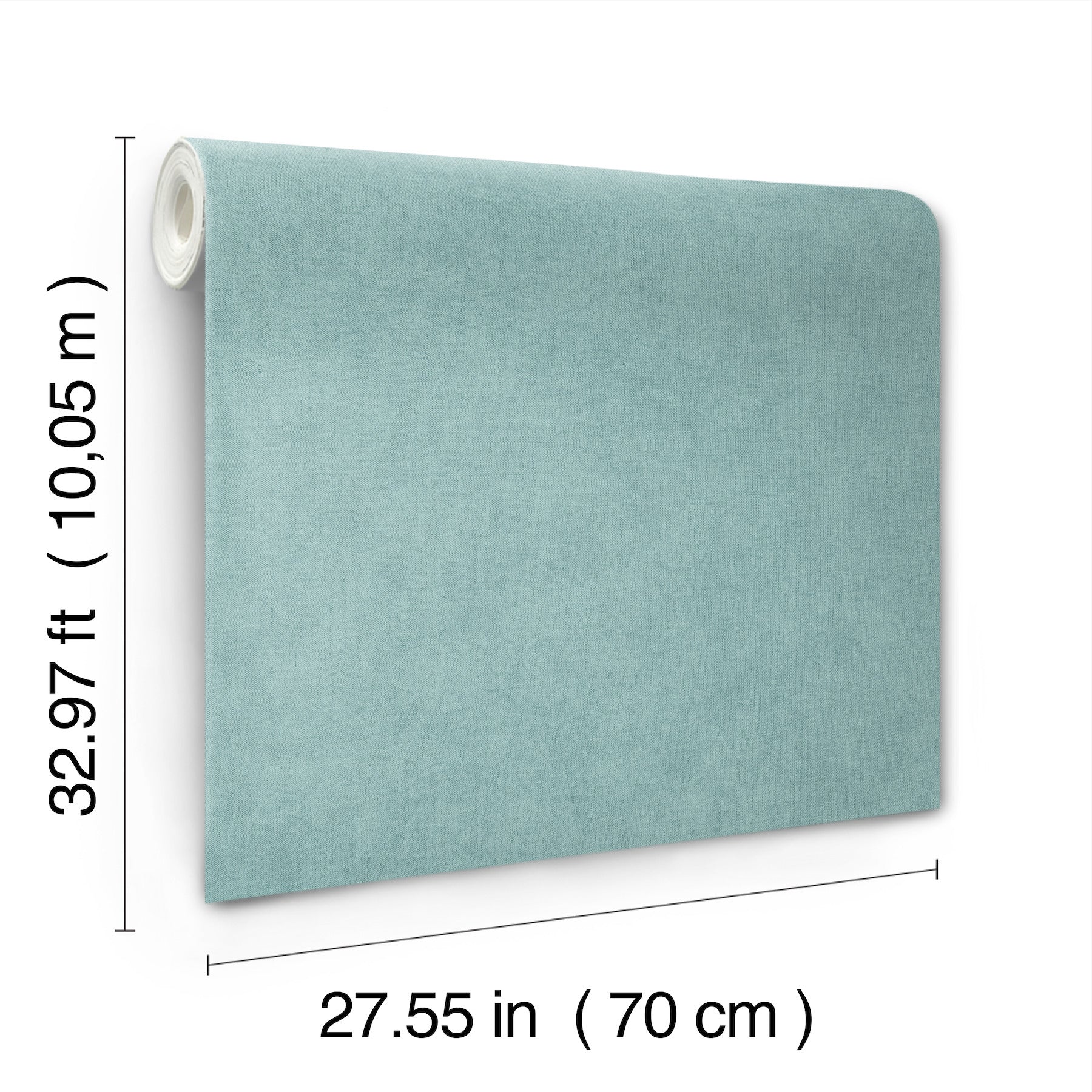 nuovo-light-blue-faux-linen-wallpaper-york-wallcoverings-4193-7433 - York Wallcoverings Papel pintado