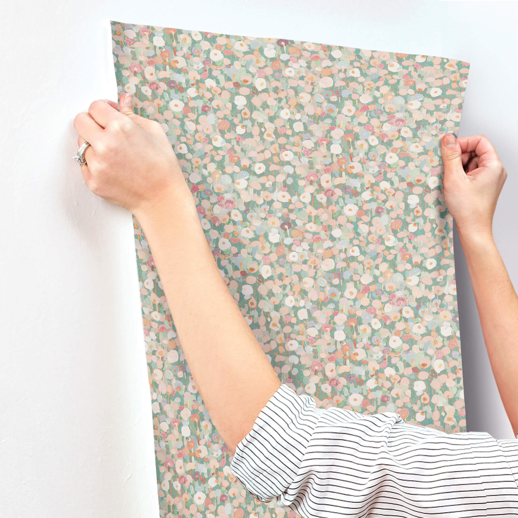 prato-pastel-petite-floral-wallpaper-york-wallcoverings-4193-7440 - York Wallcoverings Wallpaper