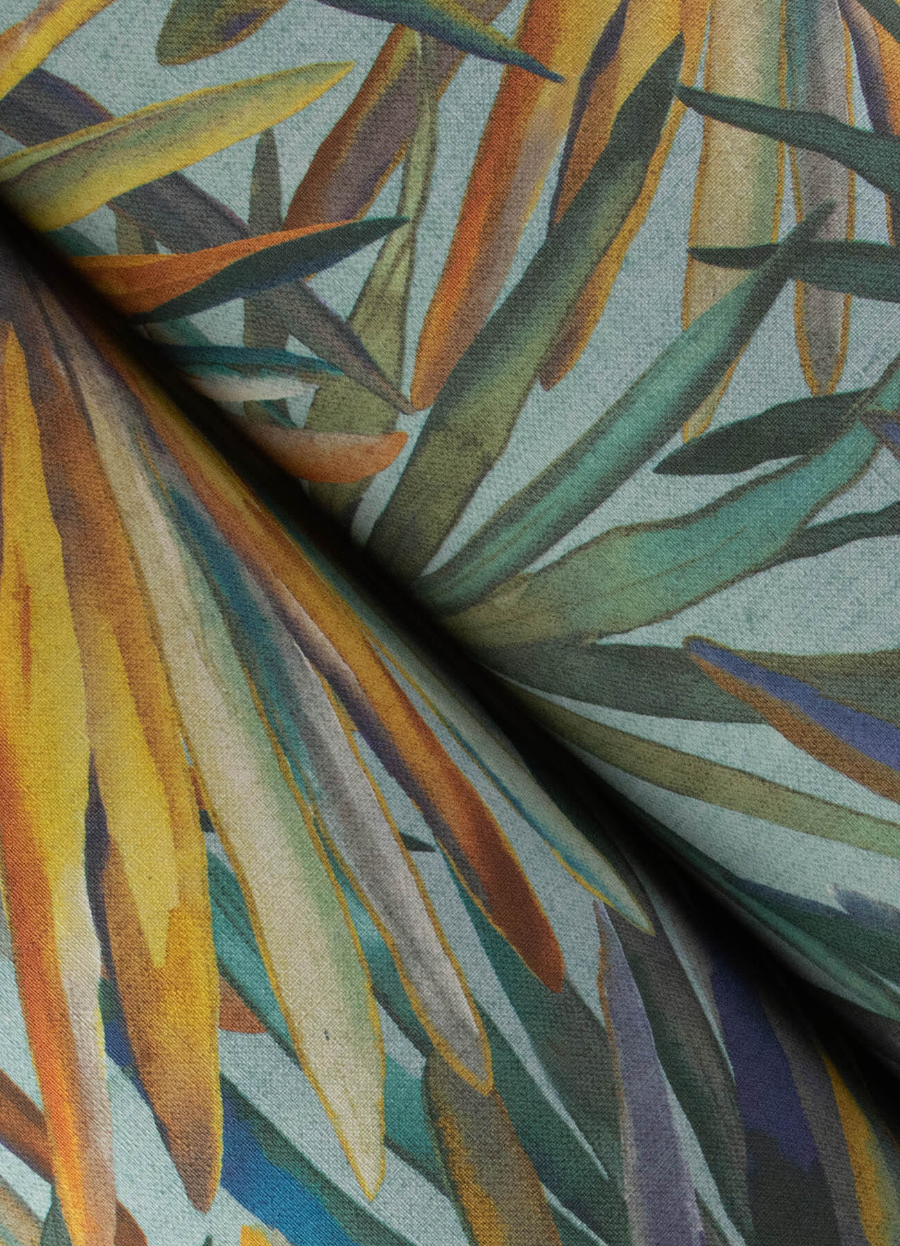 corifa-sea-green-palm-leaf-wallpaper-york-wallcoverings-4193-7451 - York Wallcoverings Papel pintado