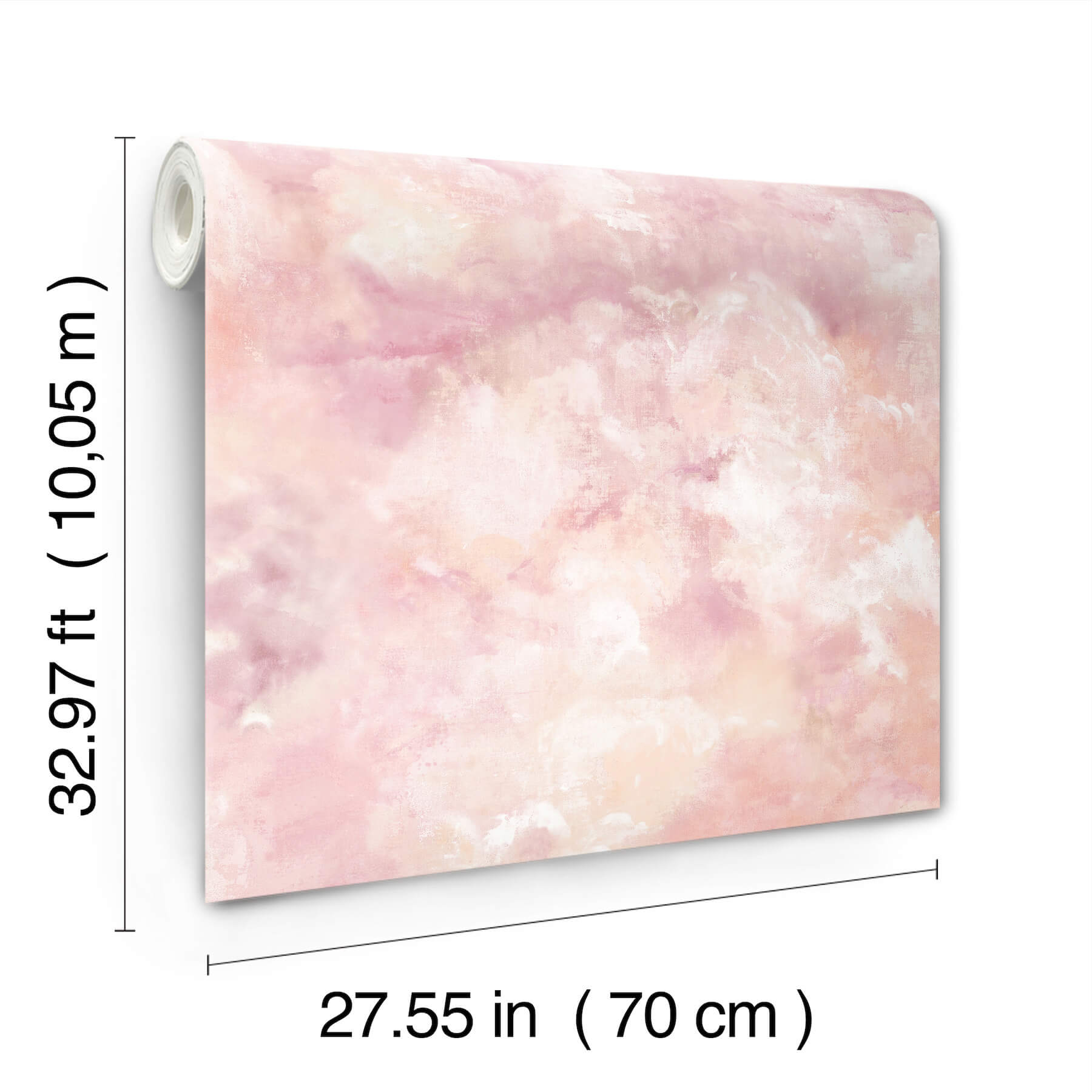 aria-pink-abstract-wallpaper-york-wallcoverings-4193-7461 - York Wallcoverings Papel pintado
