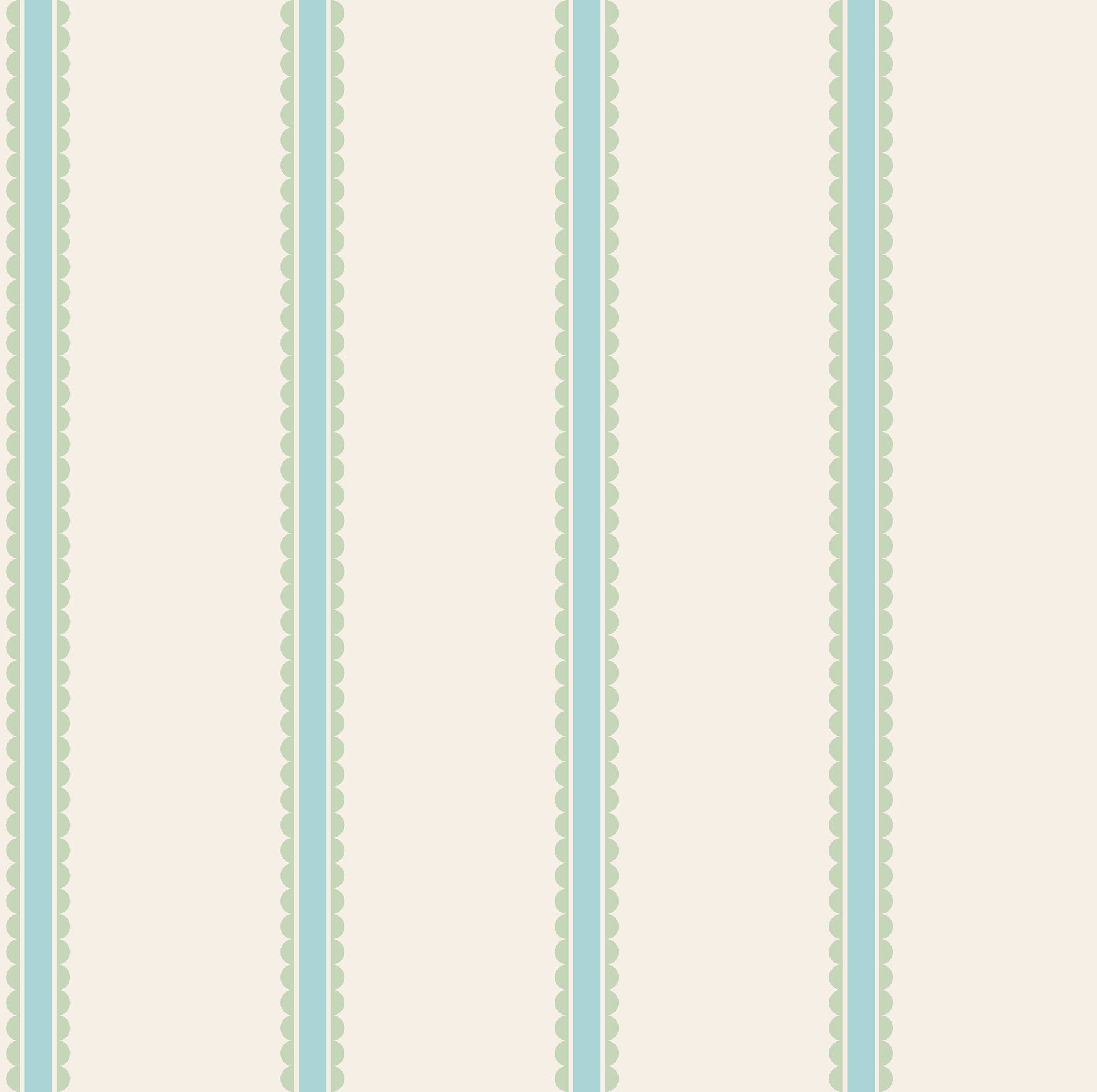 bobbin-stripe-aqua-scalloped-wallpaper-york-wallcoverings-4203-27573 - York Wallpaper Wallpaper