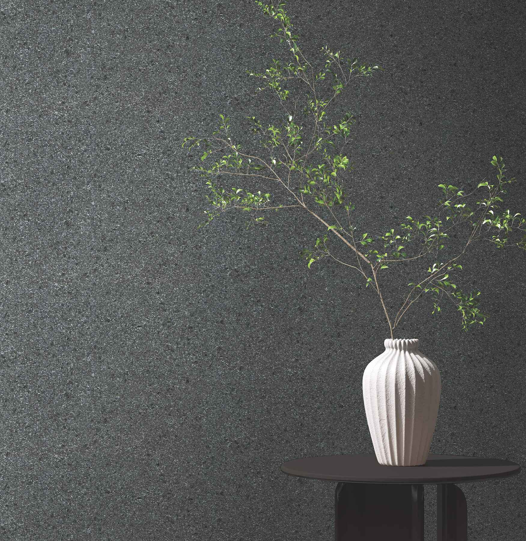 Brilliant Mica Black Glittering Wallpaper - York Wallcoverings - VR1500 - York Wallcoverings Wallpaper