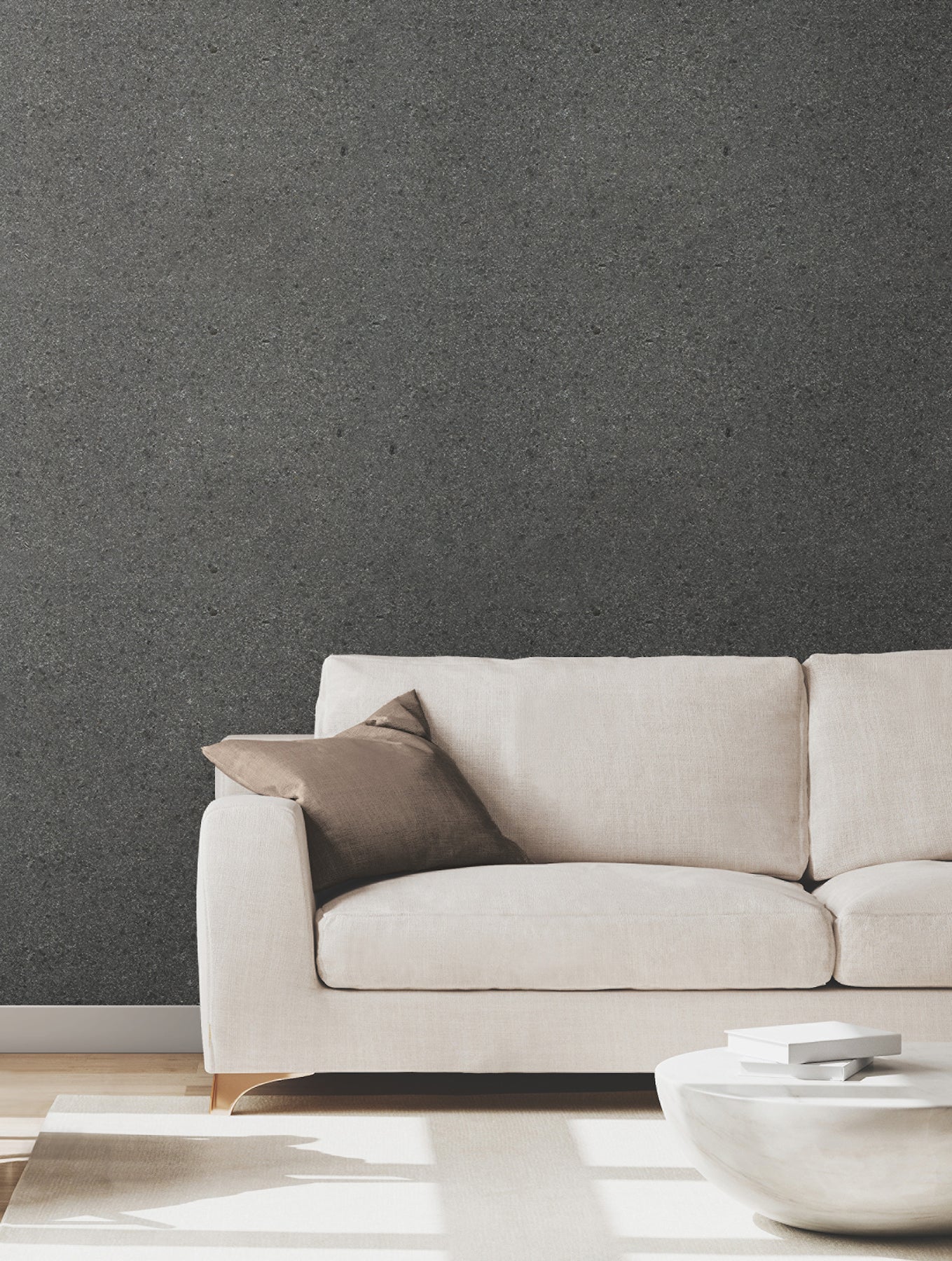 Brilliant Mica Black Glittering Wallpaper - York Wallcoverings - VR1500 - York Wallcoverings Wallpaper