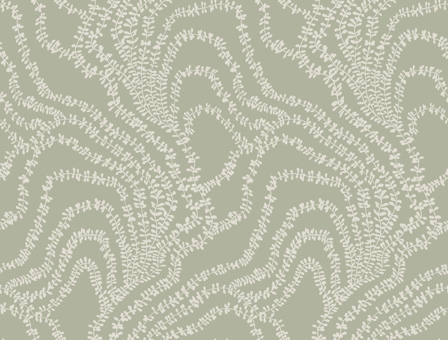 string-of-pearls-sage-vine-wallpaper-york-wallcoverings-vr1513 - York Wallcoverings Wallpaper
