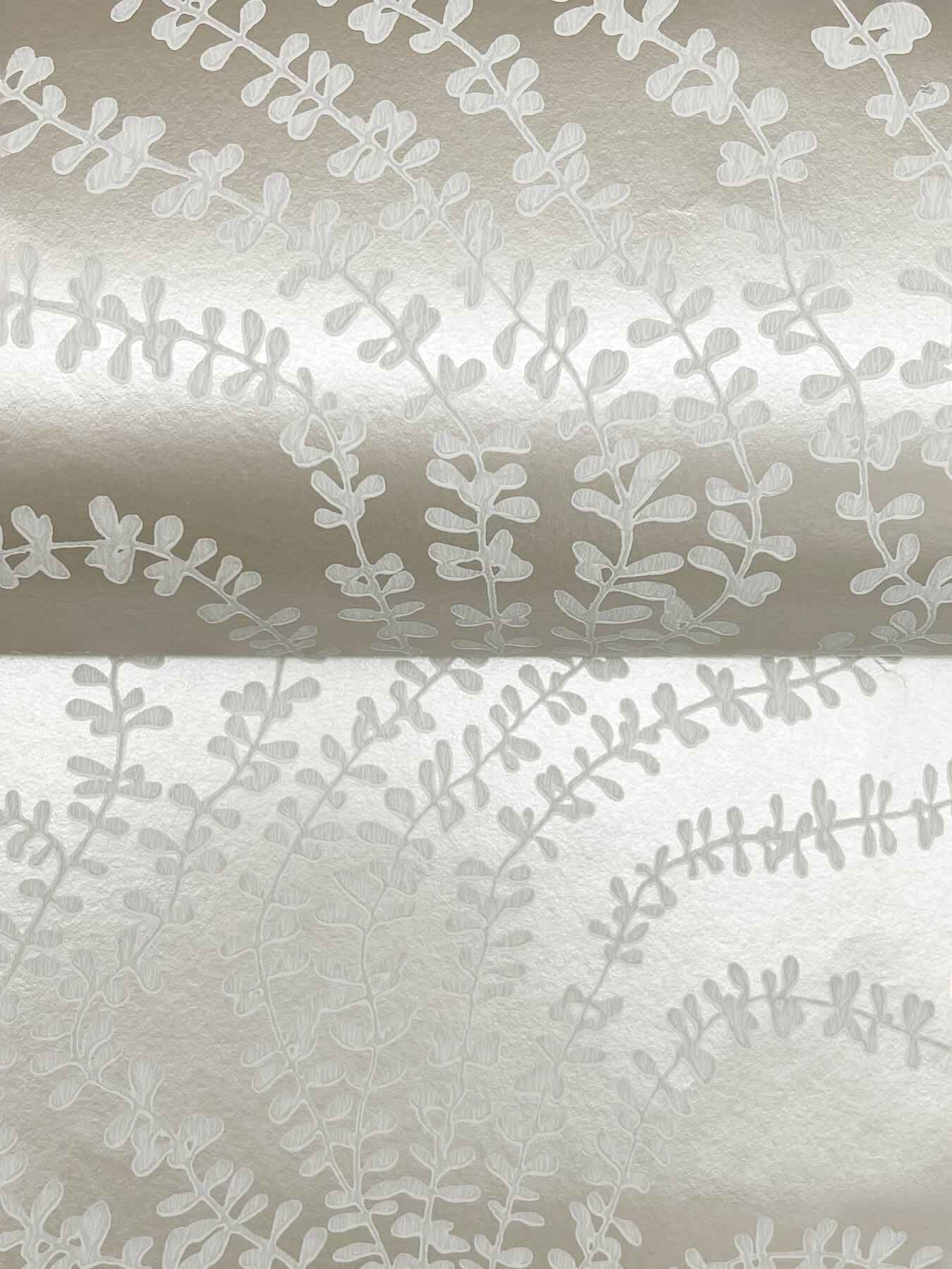 String of Pearls Pearl Vine Wallpaper - York Wallcoverings - VR1514 - York Wallcoverings Wallpaper