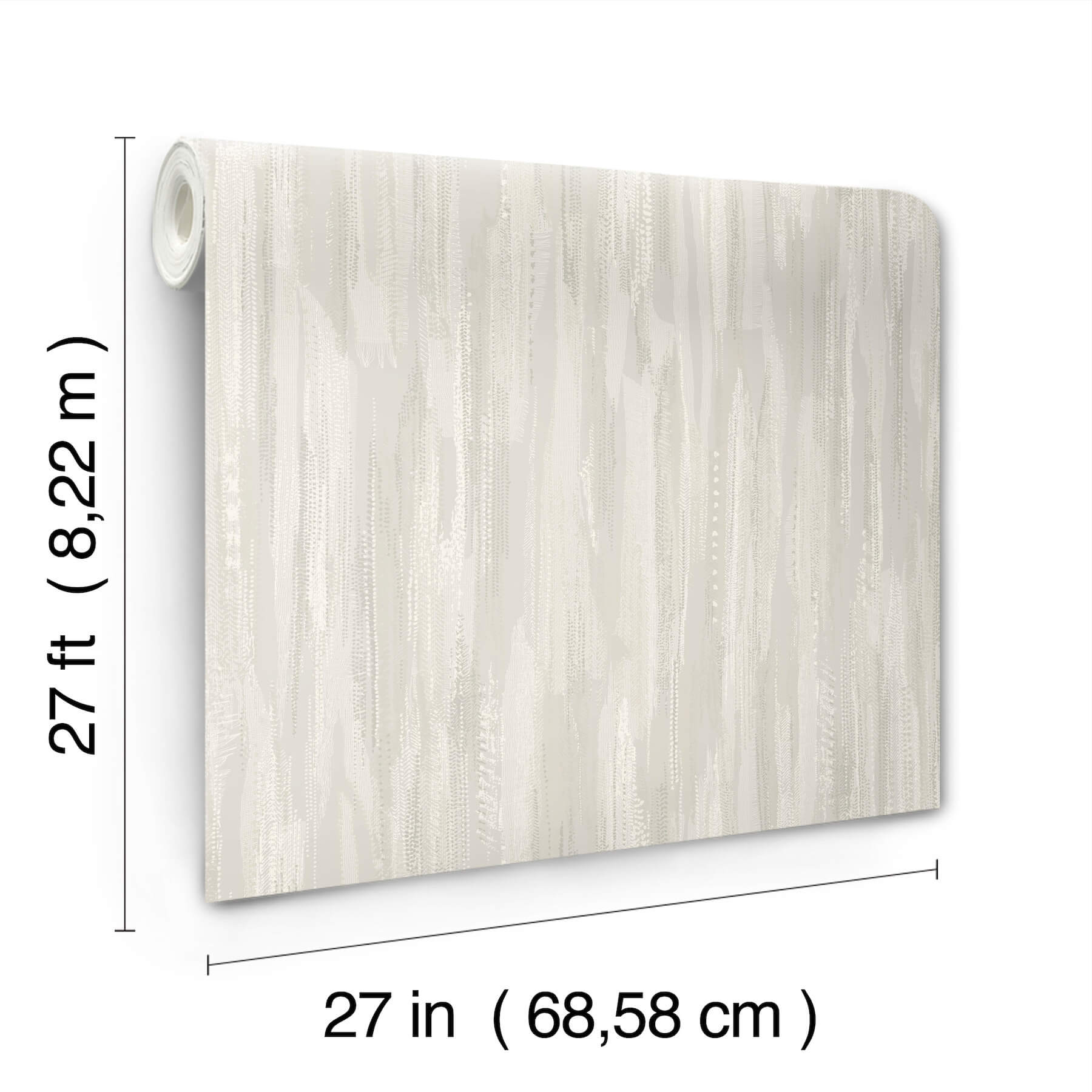 tribeca-dove-texture-stripe-wallpaper-york-wallcoverings-vr1525 - York Wallcoverings Wallpaper