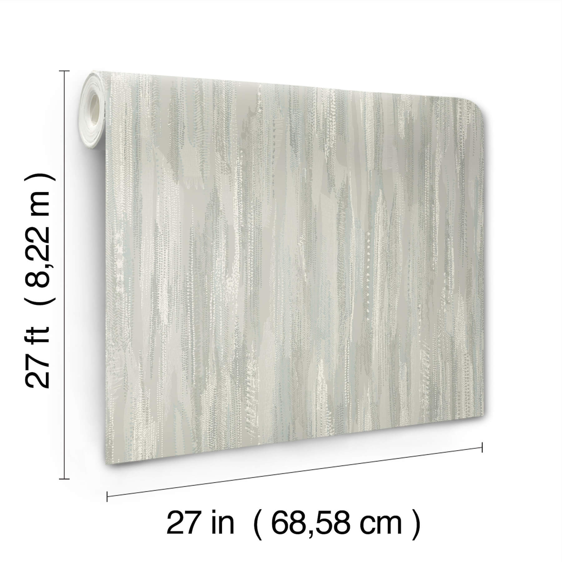 tribeca-aqua-texture-stripe-wallpaper-york-wallcoverings-vr1526 - York Wallcoverings Wallpaper