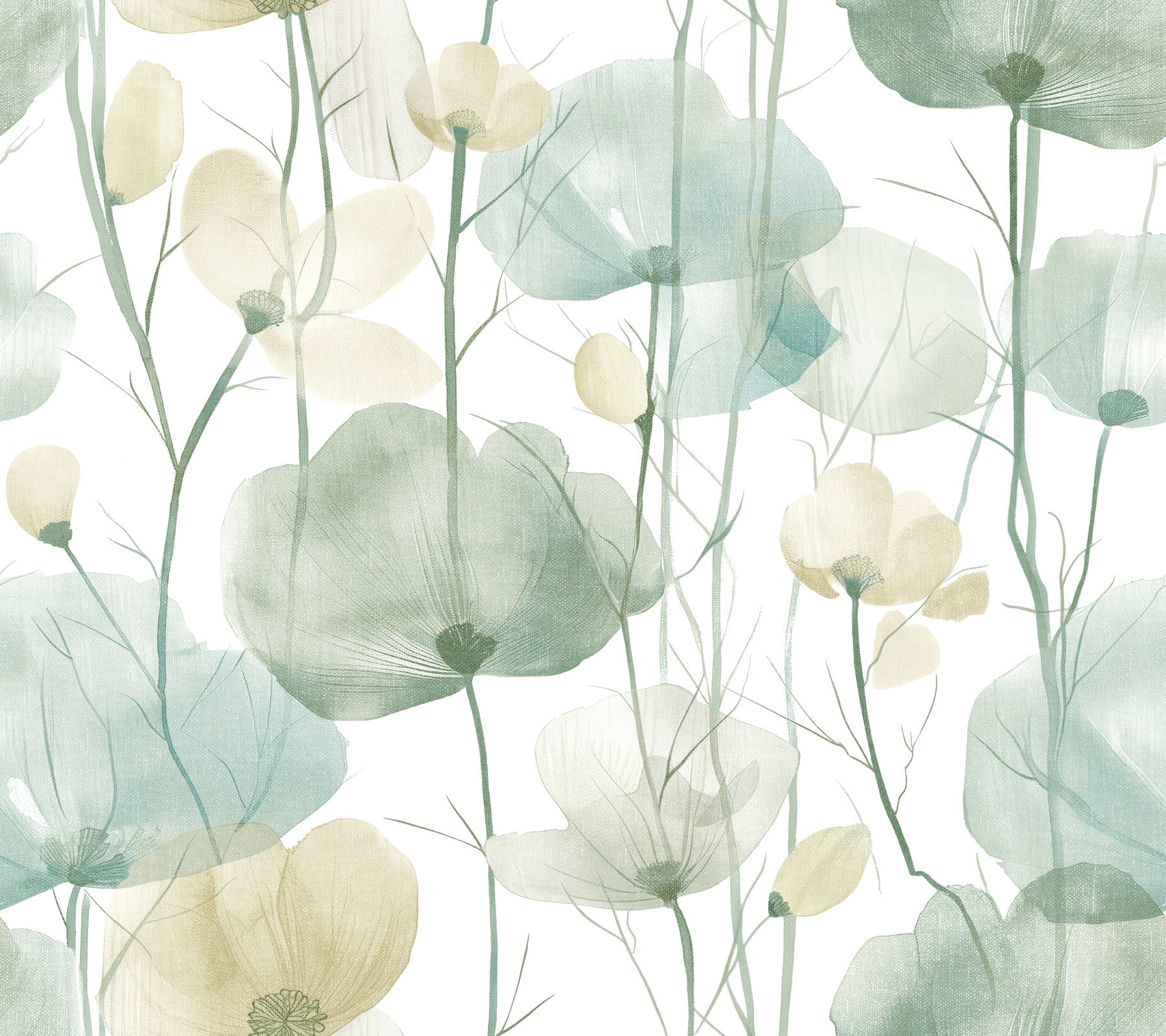 cotswolds-poppies-turquoise-floral-wallpaper-york-wallcoverings-vr1539