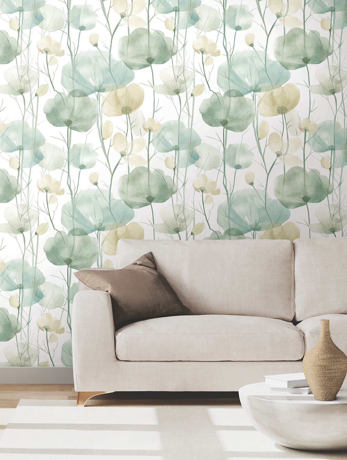 cotswolds-poppies-turquoise-floral-wallpaper-york-wallcoverings-vr1539
