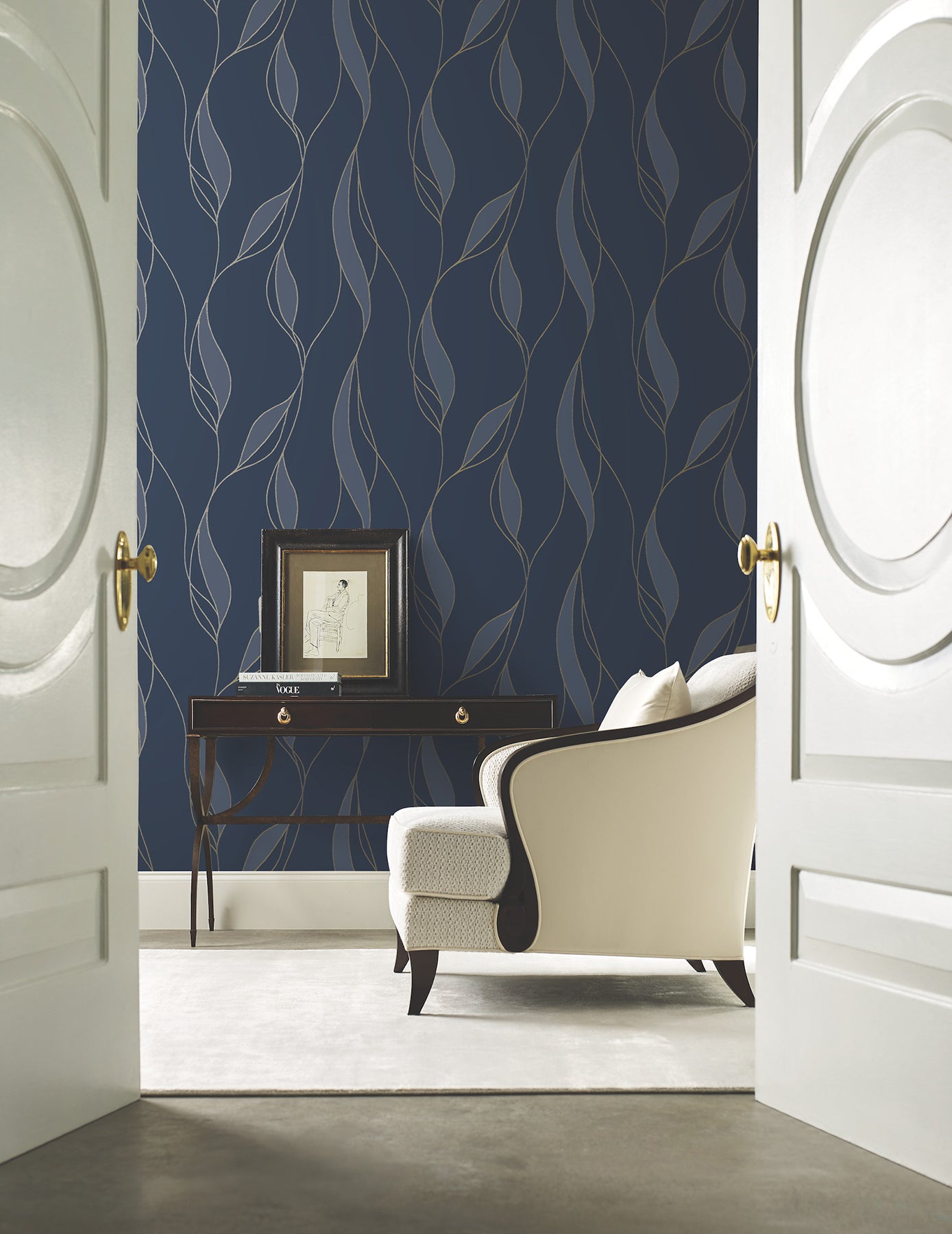 society-hill-navy-abstract-leaf-wallpaper-york-wallcoverings-vr1548