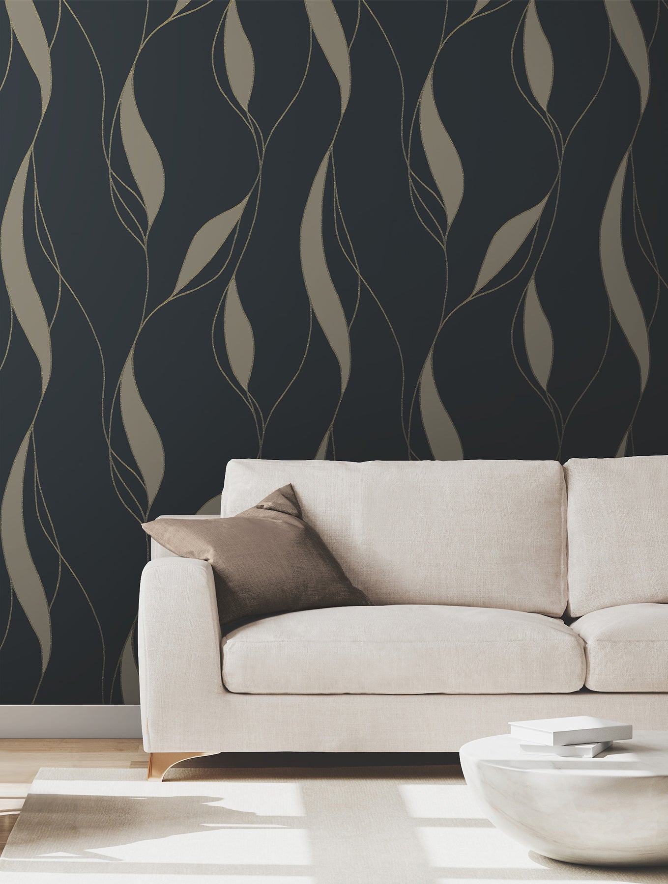 society-hill-black-abstract-leaf-wallpaper-york-wallcoverings-vr1549
