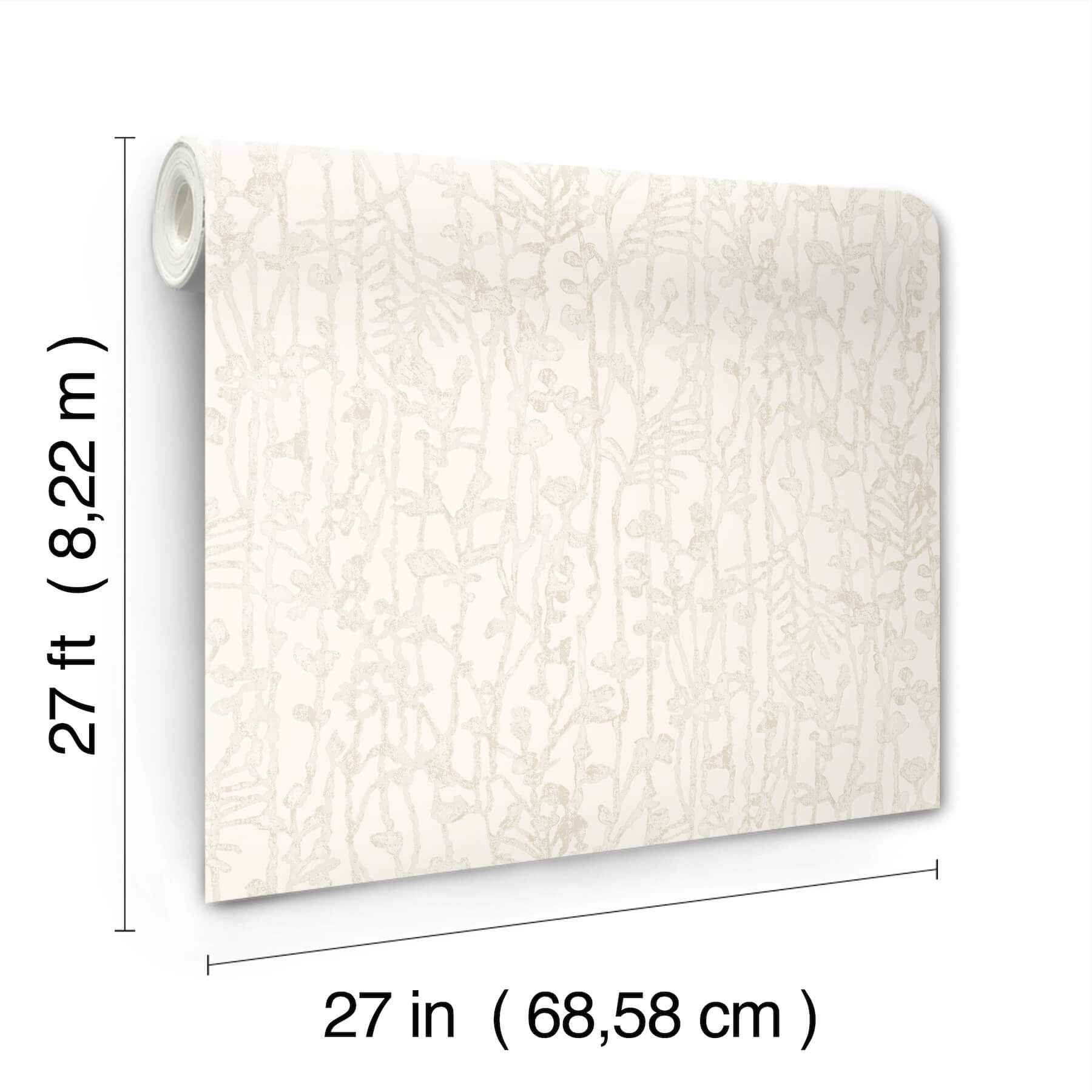 Filigree Pearl Abstract Wallpaper - York Wallcoverings - VR1558 - York Wallcoverings Wallpaper