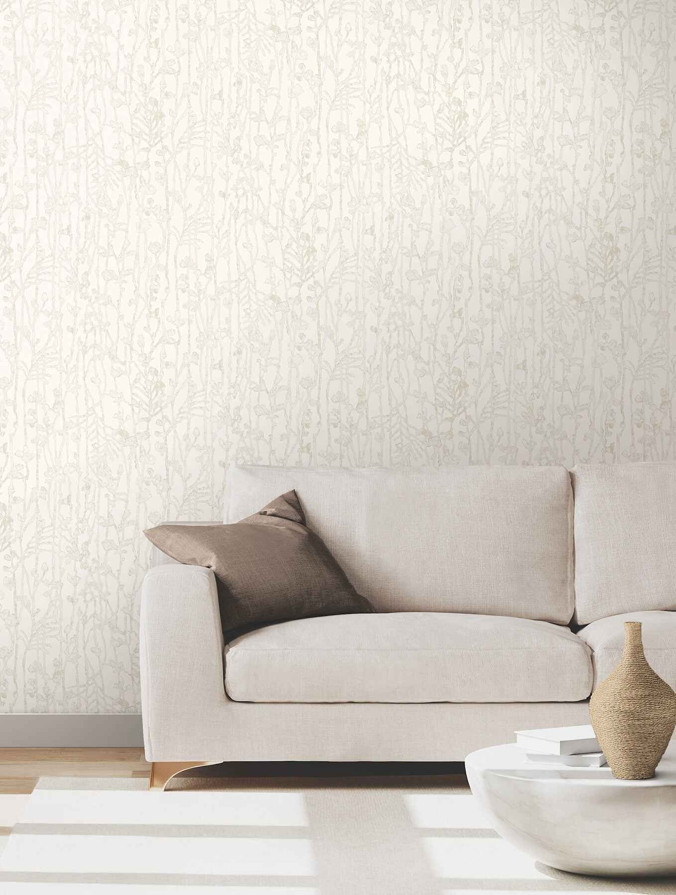 Filigree Pearl Abstract Wallpaper - York Wallcoverings - VR1558 - York Wallcoverings Wallpaper