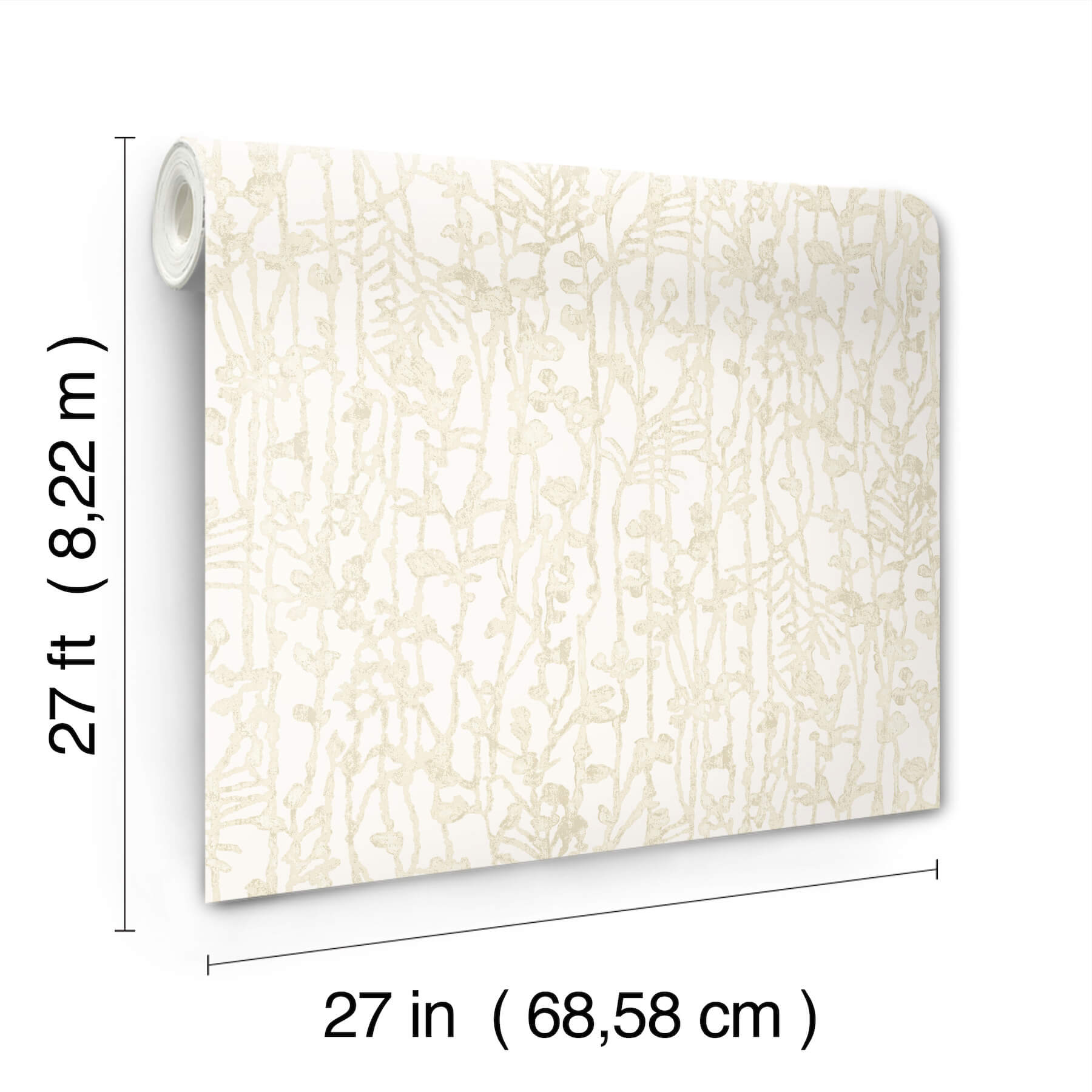 filigree-beige-abstract-wallpaper-york-wallcoverings-vr1559 - York Wallcoverings Wallpaper