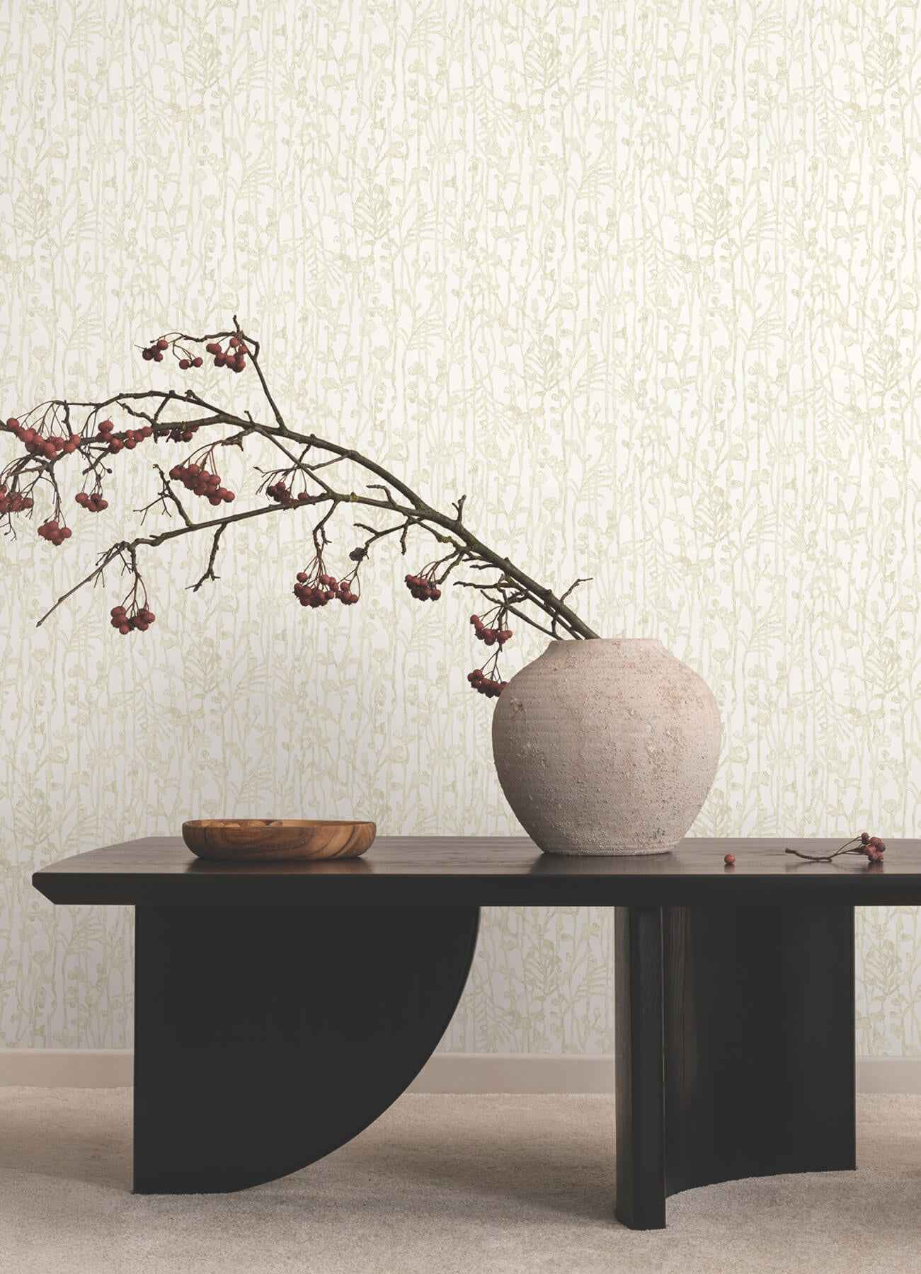 Filigree Beige Abstract Wallpaper - York Wallcoverings - VR1559 - York Wallcoverings Wallpaper