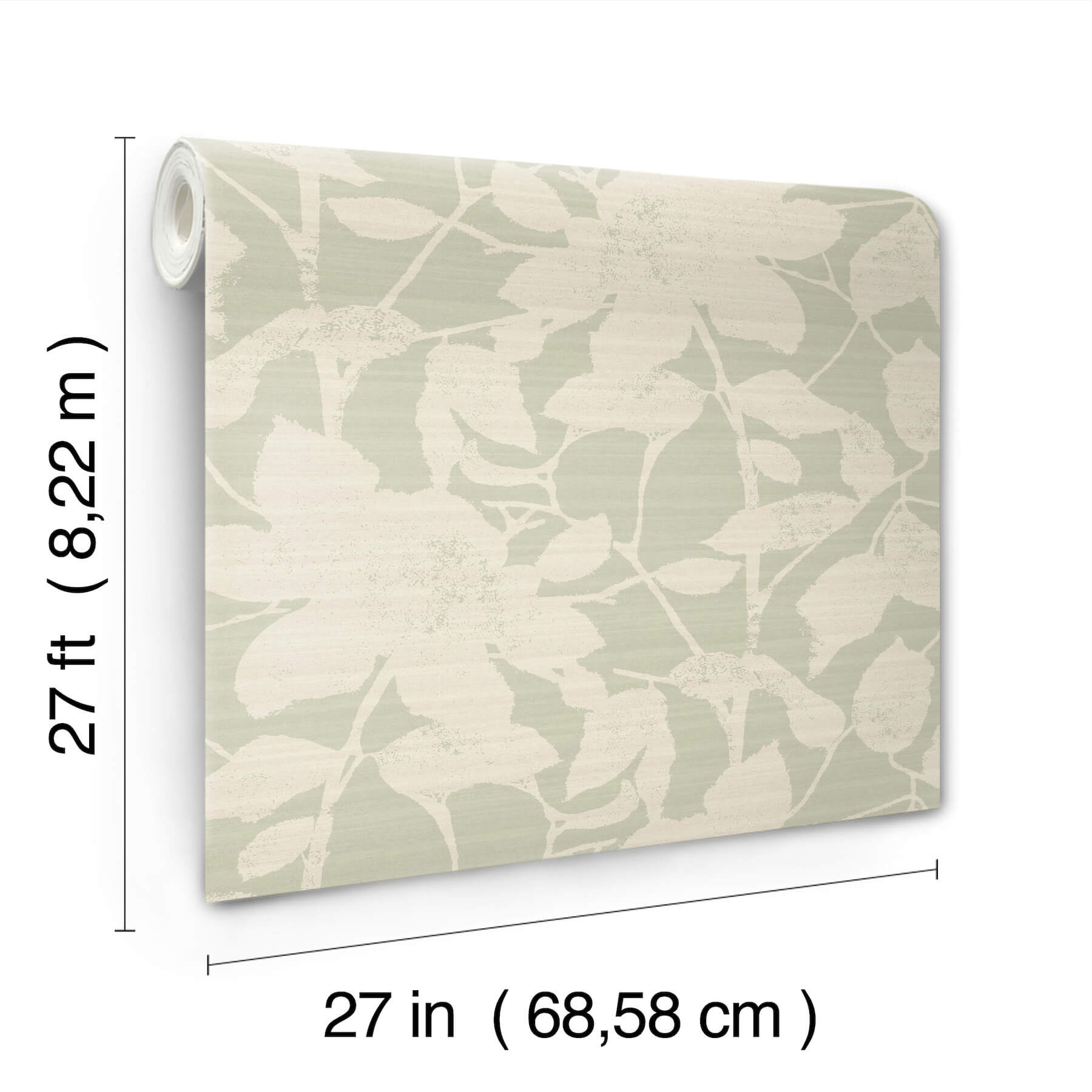 solange-sage-botanical-wallpaper-york-wallcoverings-ll3216 - York Wallcoverings Wallpaper