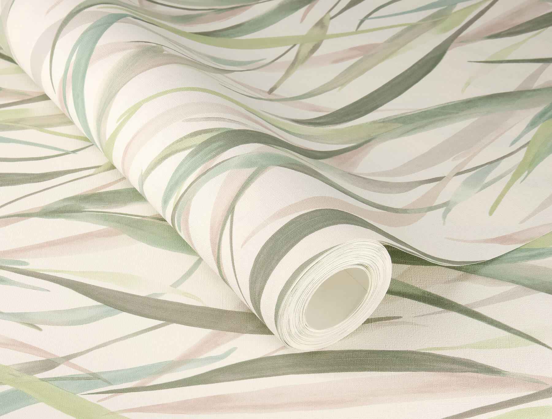 Willoughby Green Fronds Wallpaper - York Wallcoverings - 4202-330212 - York Wallcoverings Wallpaper