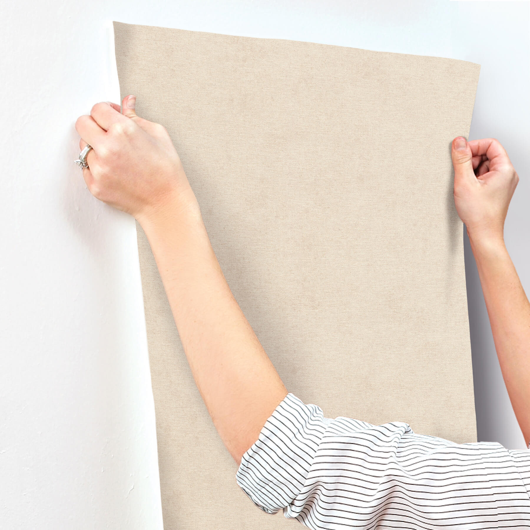 cullen-mauve-faux-linen-wallpaper-york-wallcoverings-4202-408133 - York Wallcoverings Papel pintado