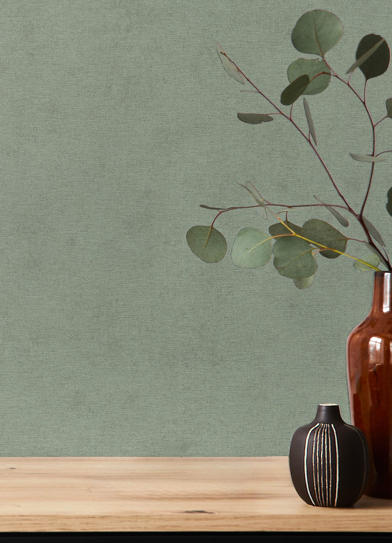 cullen-sage-faux-linen-wallpaper-york-wallcoverings-4202-408171 - York Wallcoverings Papel pintado