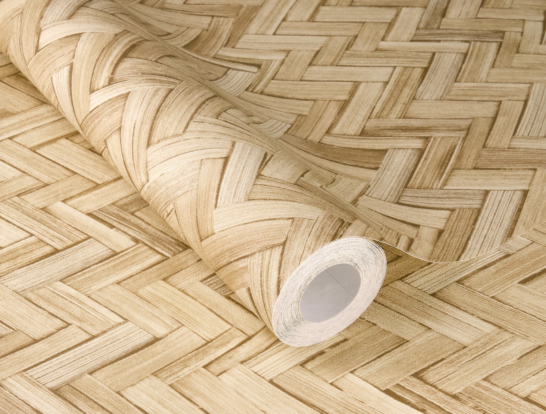 ellery-wheat-herringbone-wallpaper-york-wallcoverings-4202-410334 - York Wallcoverings Papel pintado