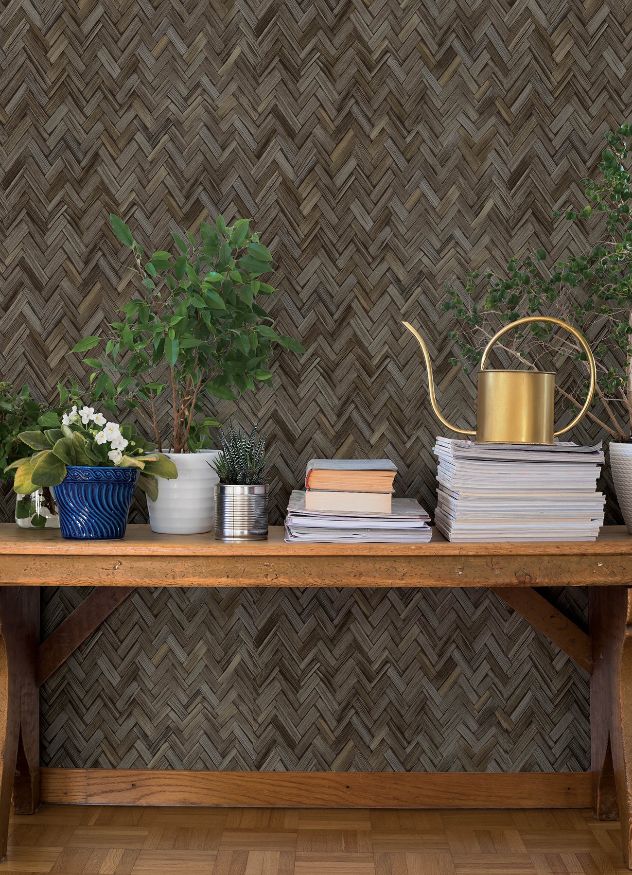 ellery-charcoal-herringbone-wallpaper-york-wallcoverings-4202-410358