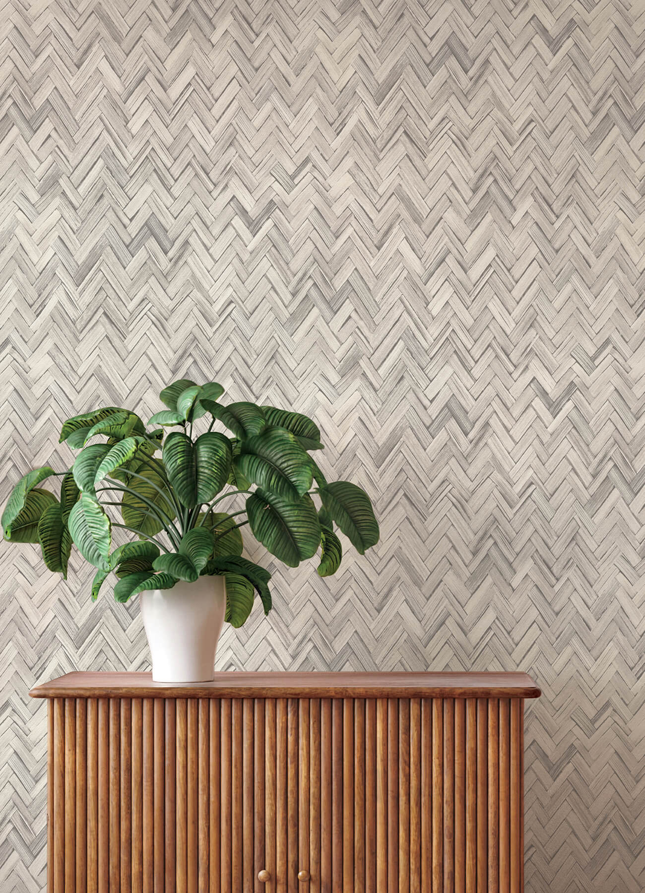 ellery-light-grey-herringbone-wallpaper-york-wallcoverings-4202-410365 - York Wallcoverings Papel pintado