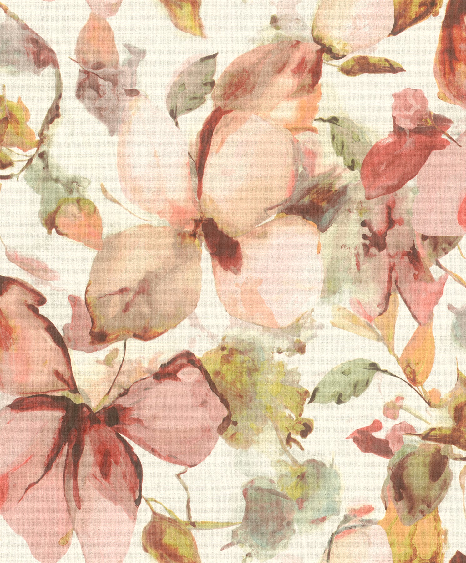 liliana-pink-floral-wallpaper-york-wallcoverings-4202-481259 - York Wallcoverings Papel pintado