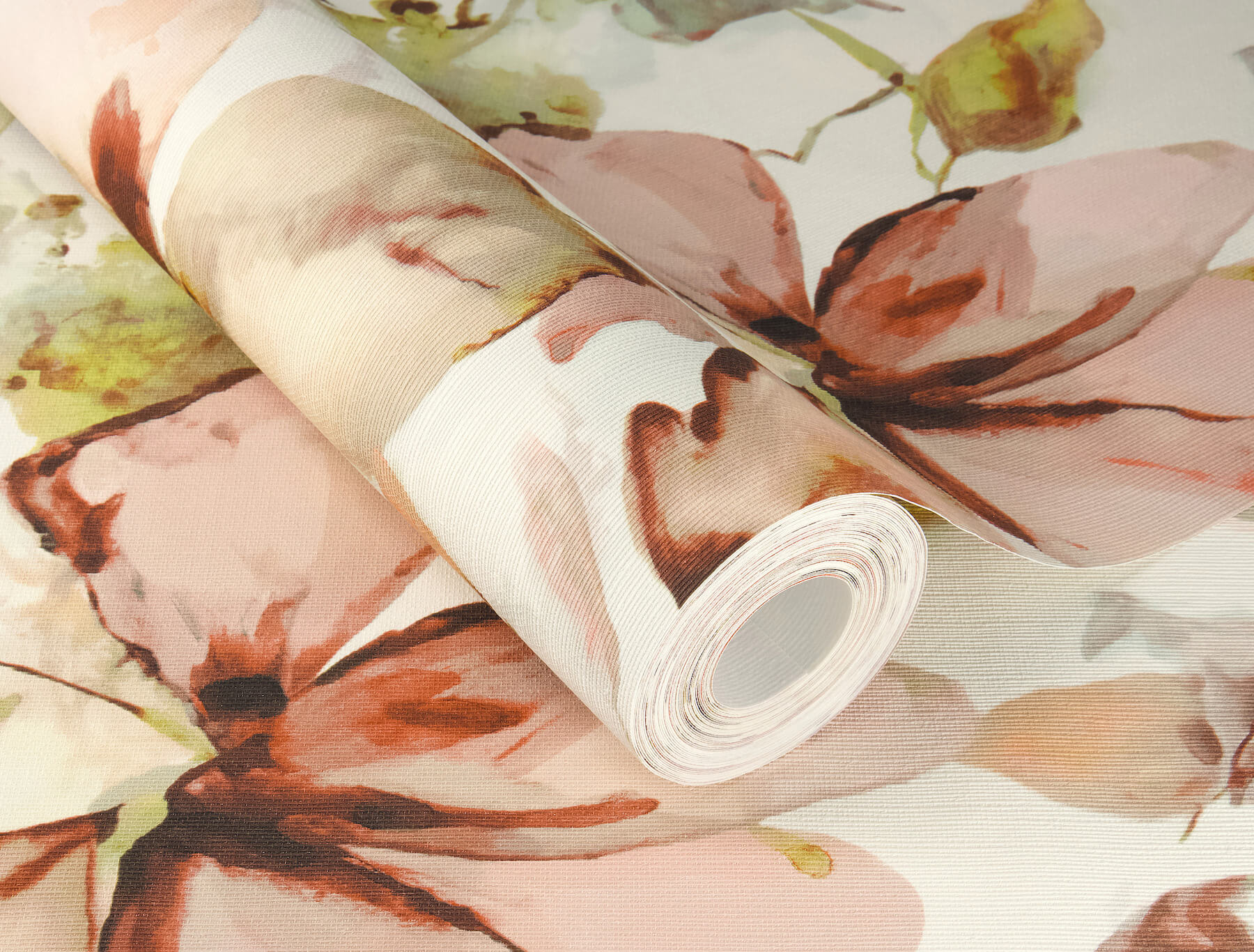 liliana-pink-floral-wallpaper-york-wallcoverings-4202-481259 - York Wallcoverings Papel pintado