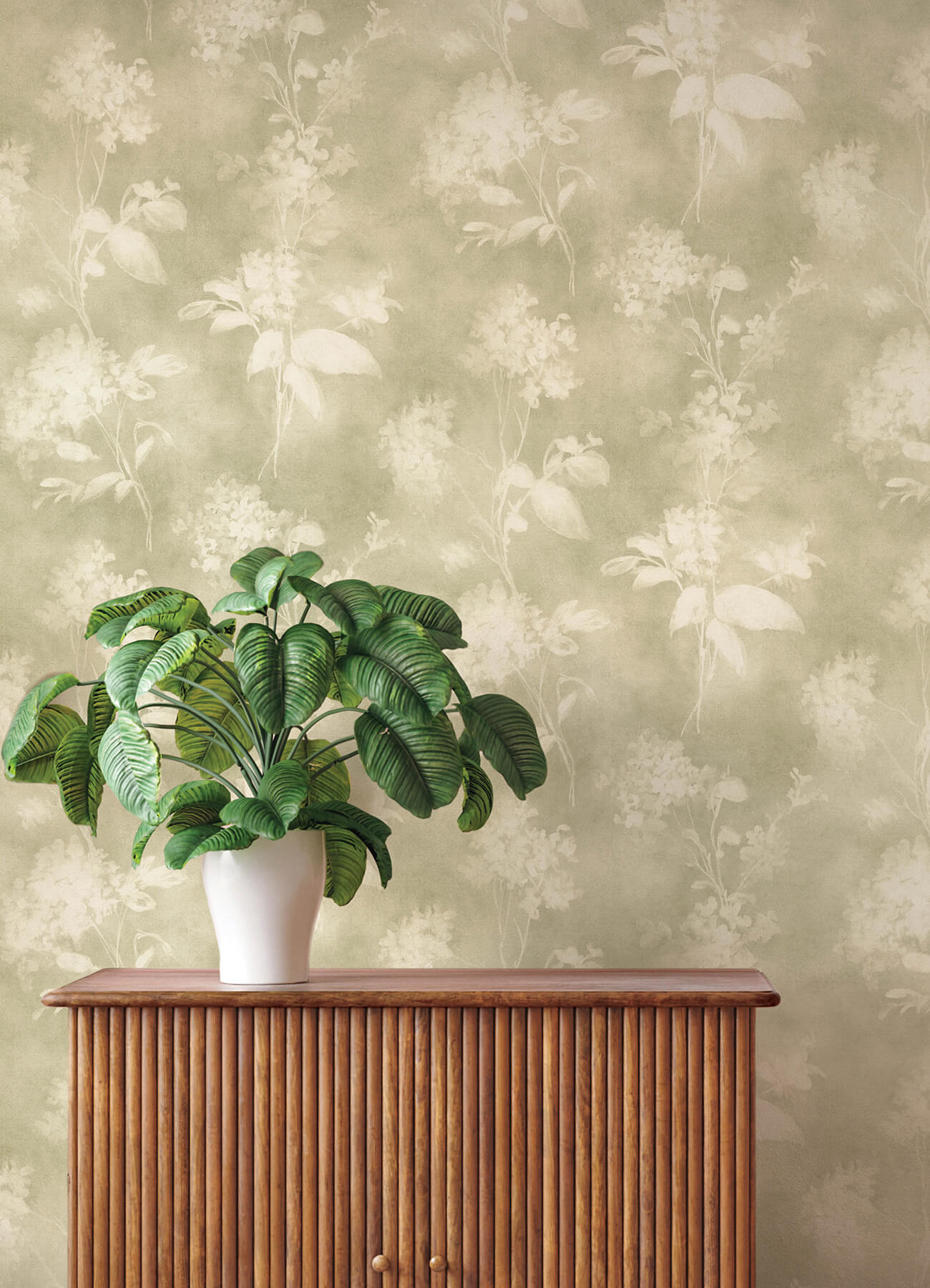 izara-light-green-botanical-wallpaper-york-wallcoverings-4202-481402 - York Wallcoverings Papel pintado