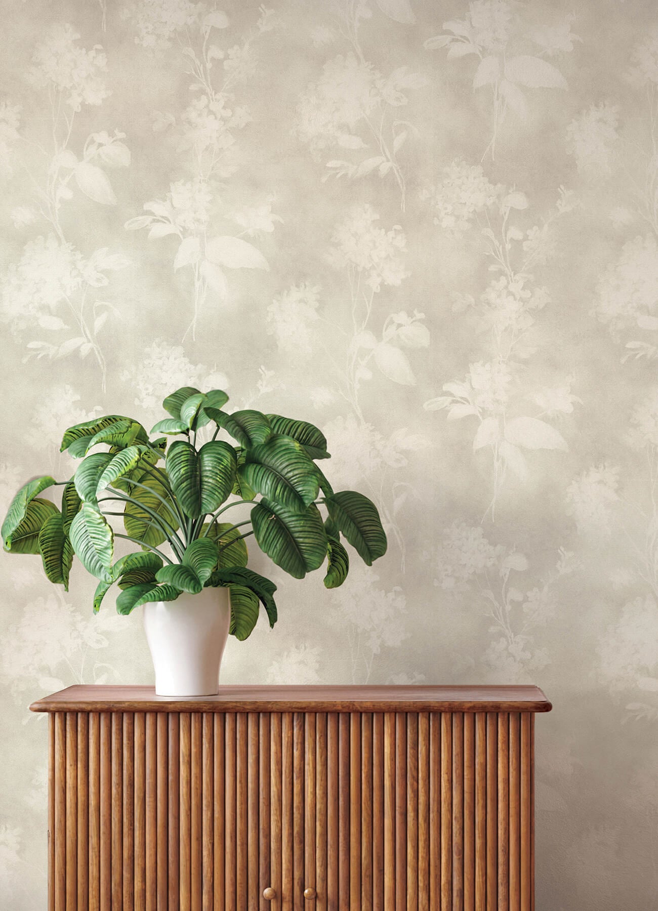 izara-light-grey-botanical-wallpaper-york-wallcoverings-4202-481457 - York Wallcoverings Papel pintado