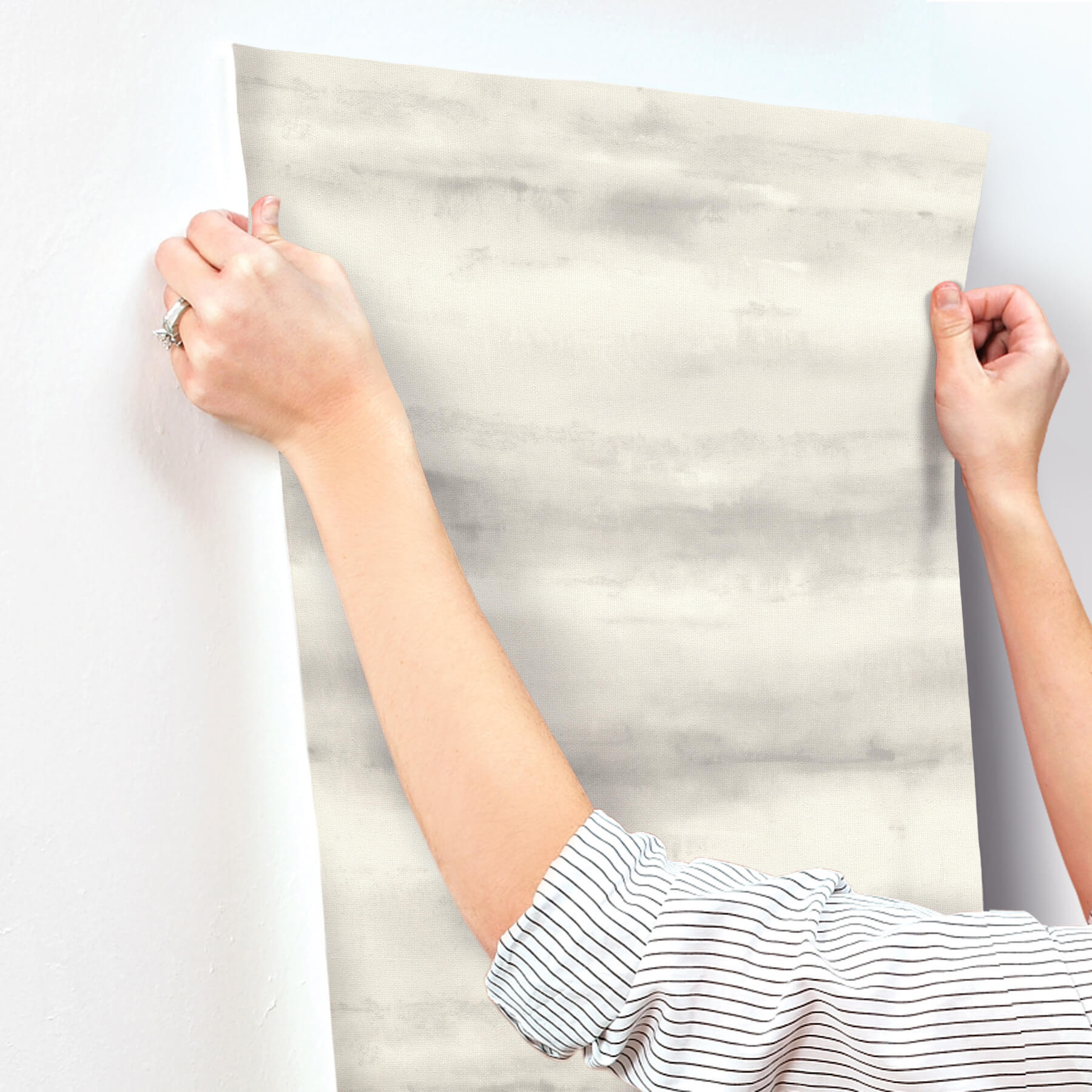 ayla-grey-abstract-stripe-wallpaper-york-wallcoverings-4202-481686 - York Wallcoverings Wallpaper