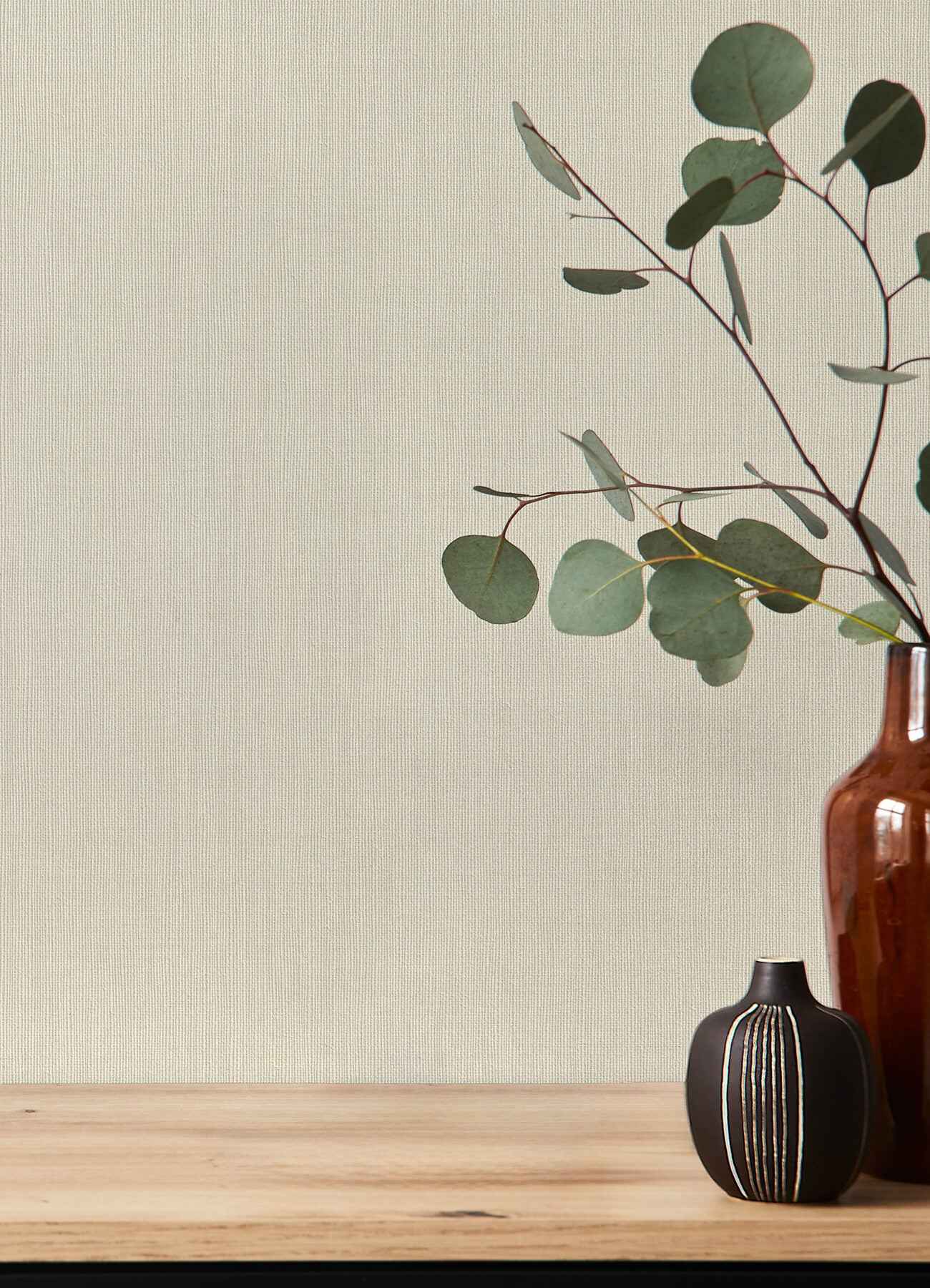 Naim Ivory Solid Texture Wallpaper - York Wallcoverings - 4202-484519 - York Wallcoverings Wallpaper