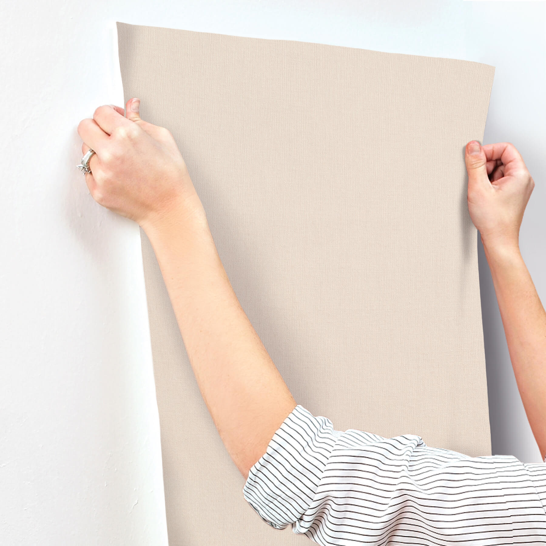 naim-blush-solid-texture-wallpaper-york-wallcoverings-4202-484526 - York Wallcoverings Wallpaper
