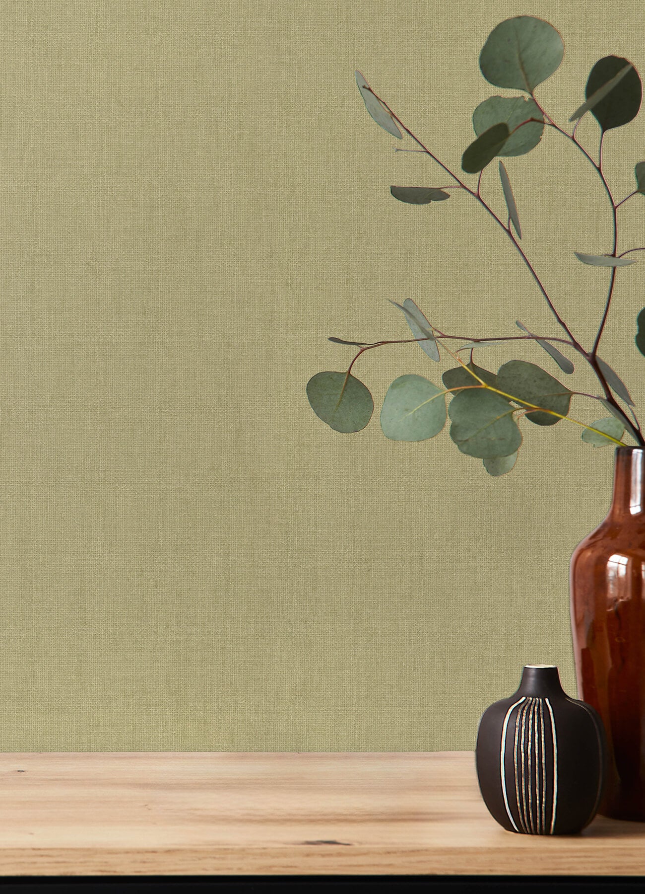naim-olive-solid-texture-wallpaper-york-wallcoverings-4202-484687 - York Wallcoverings Papel pintado