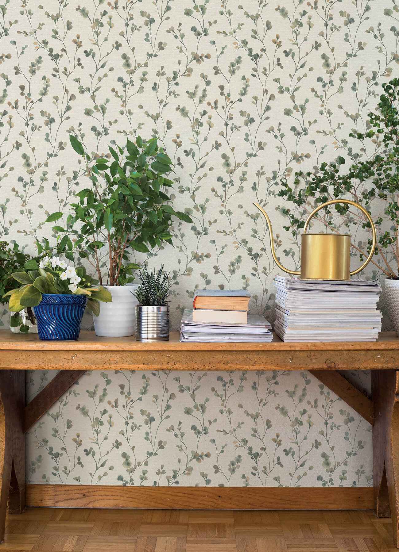 Romy Forest Springtime Trail Wallpaper - York Wallcoverings - 4202-486148