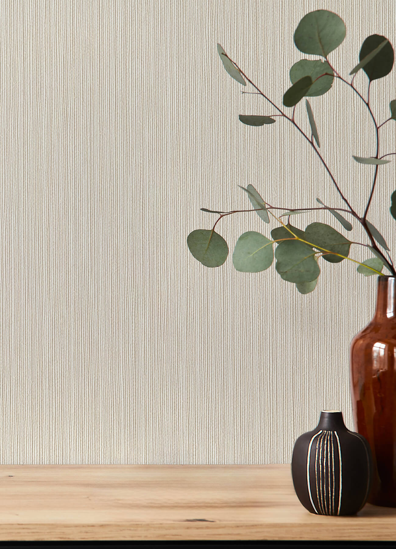 ewan-bone-textured-stripe-wallpaper-york-wallcoverings-4202-537628 - York Wallcoverings Wallpaper
