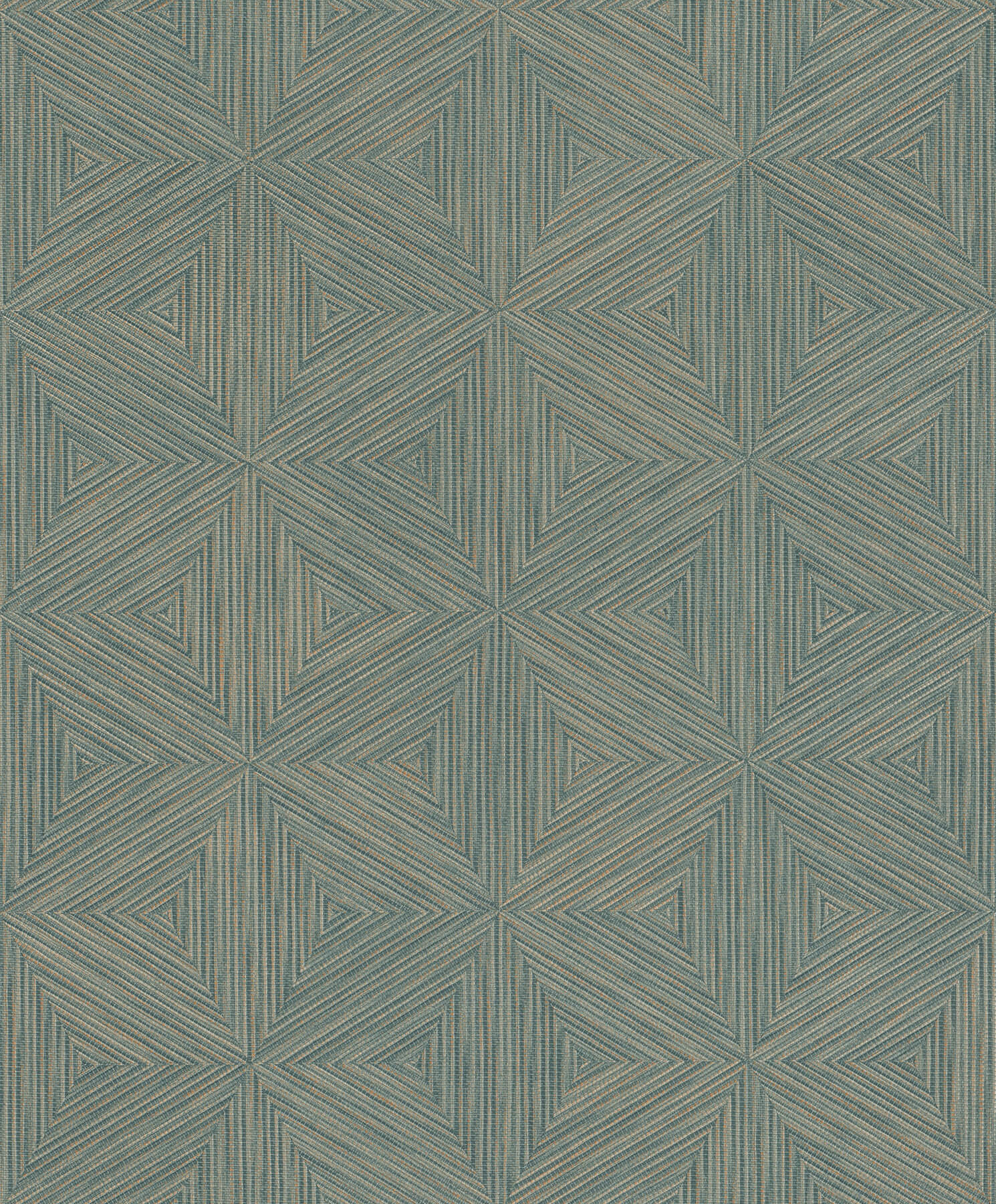 anara-teal-geo-faux-grasscloth-wallpaper-york-wallcoverings-4202-571271 - York Wallcoverings Papel pintado