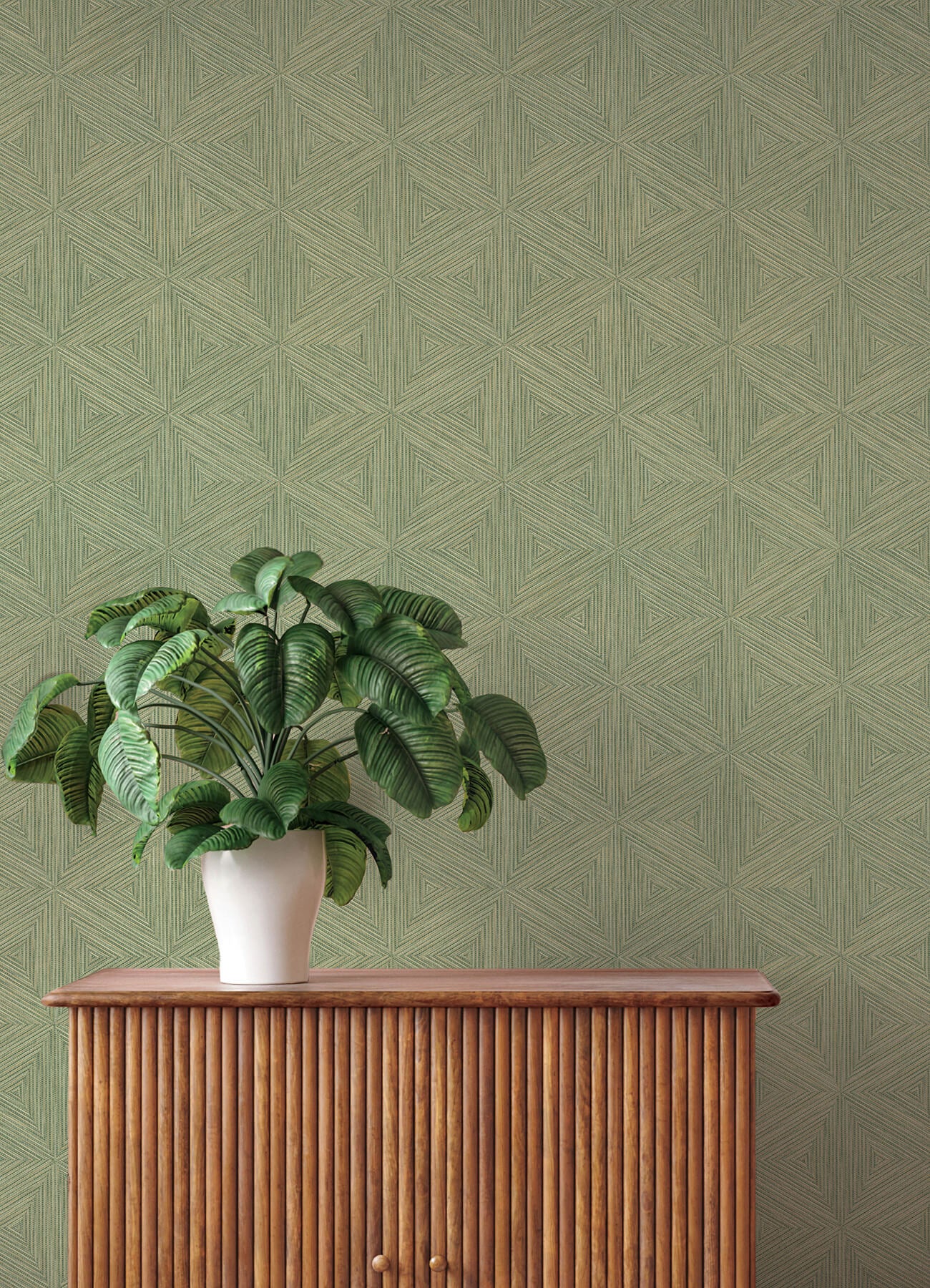 anara-green-geo-faux-grasscloth-wallpaper-york-wallcoverings-4202-571288 - York Wallcoverings Papel pintado