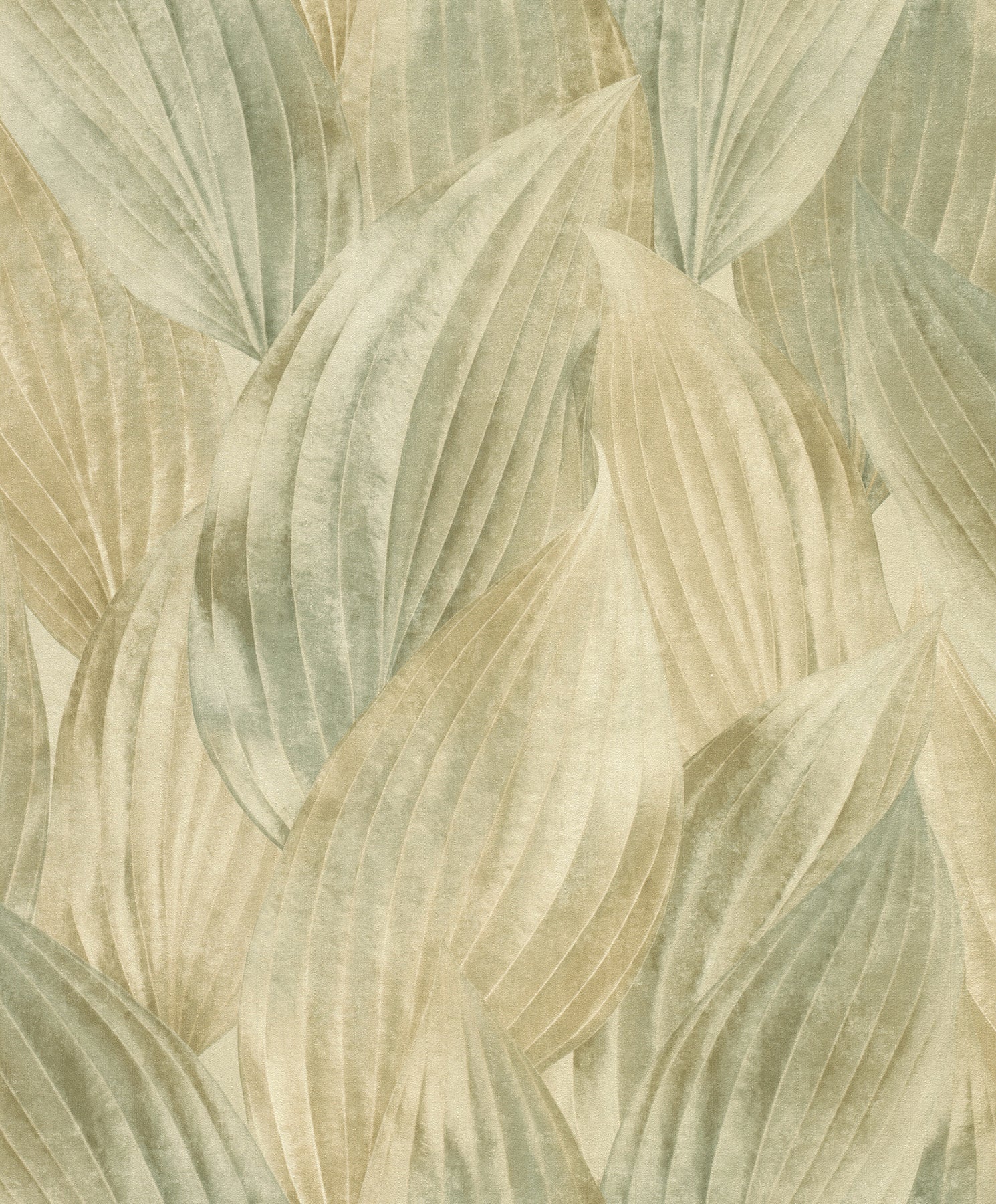 melora-green-leaf-wallpaper-york-wallcoverings-4202-571547 - York Wallcoverings Papel pintado