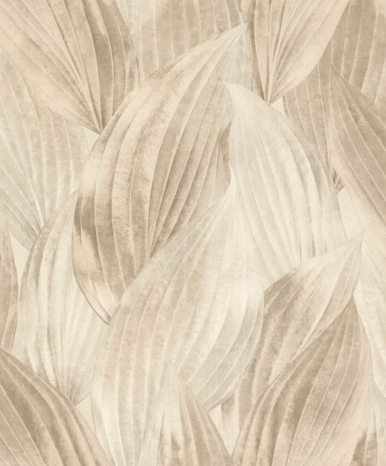 melora-beige-leaf-wallpaper-york-wallcoverings-4202-571554 - York Wallcoverings Papel pintado